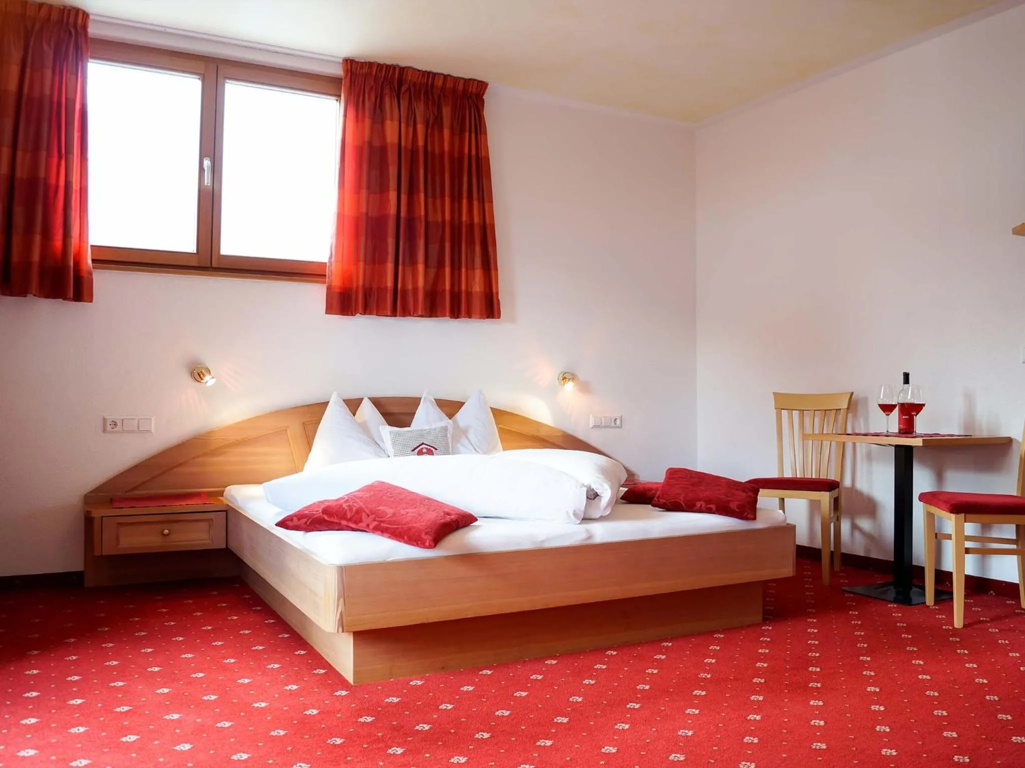 Photo of the whole room, Bed in Pension Apartment Erna