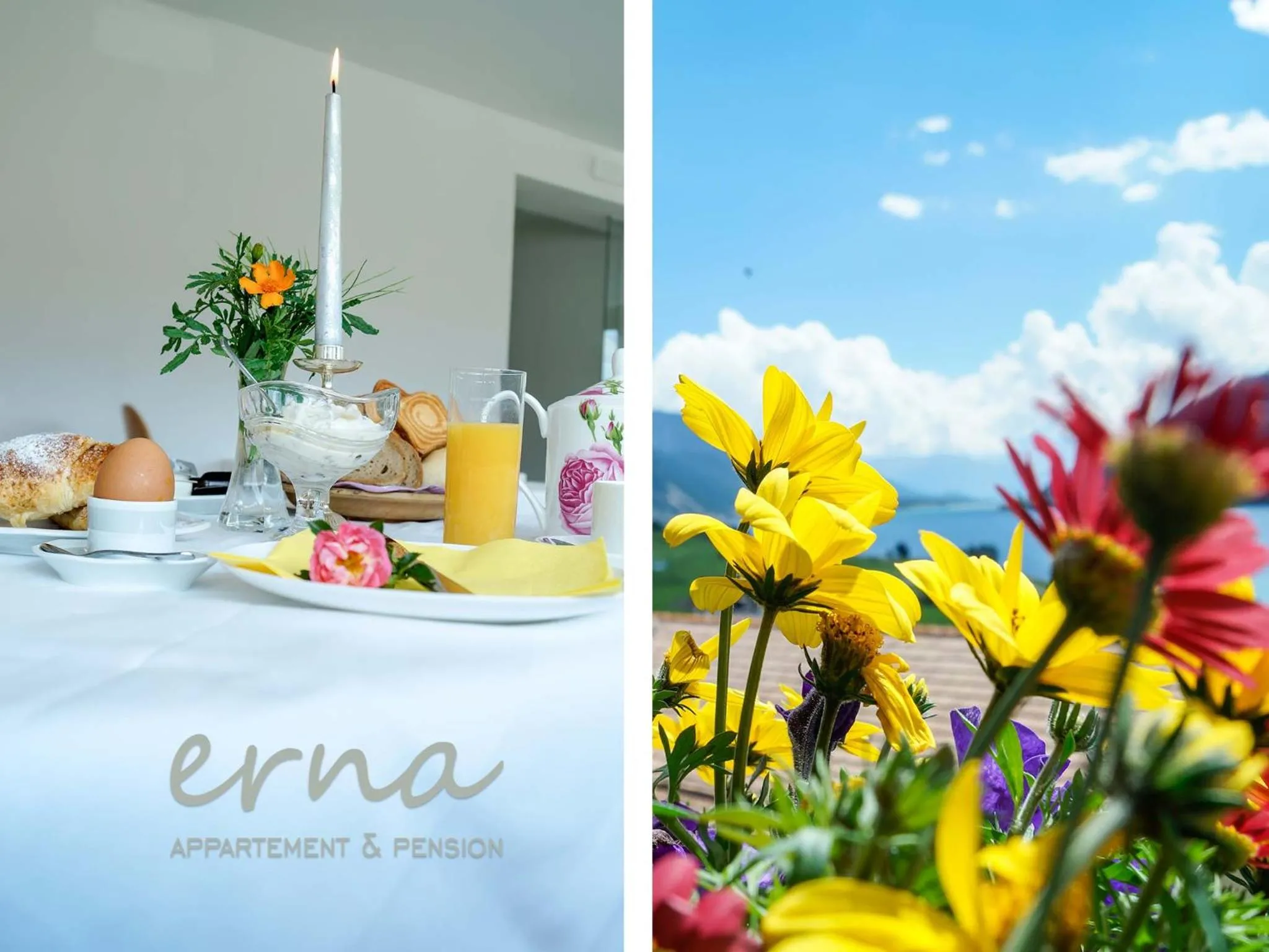 Food close-up in Pension Apartment Erna