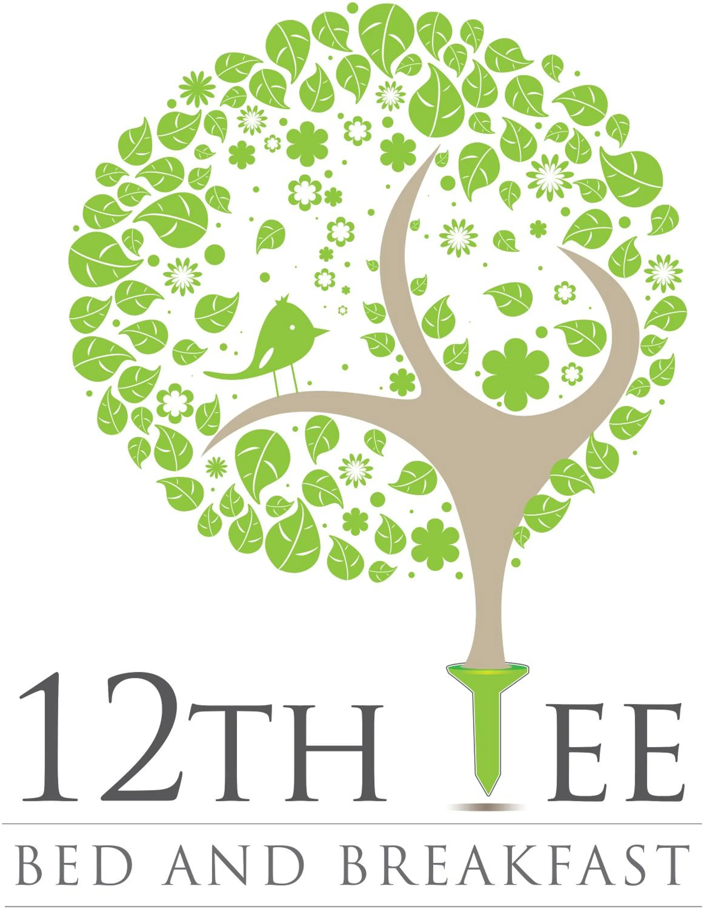 Property logo or sign in 12th Tee BnB