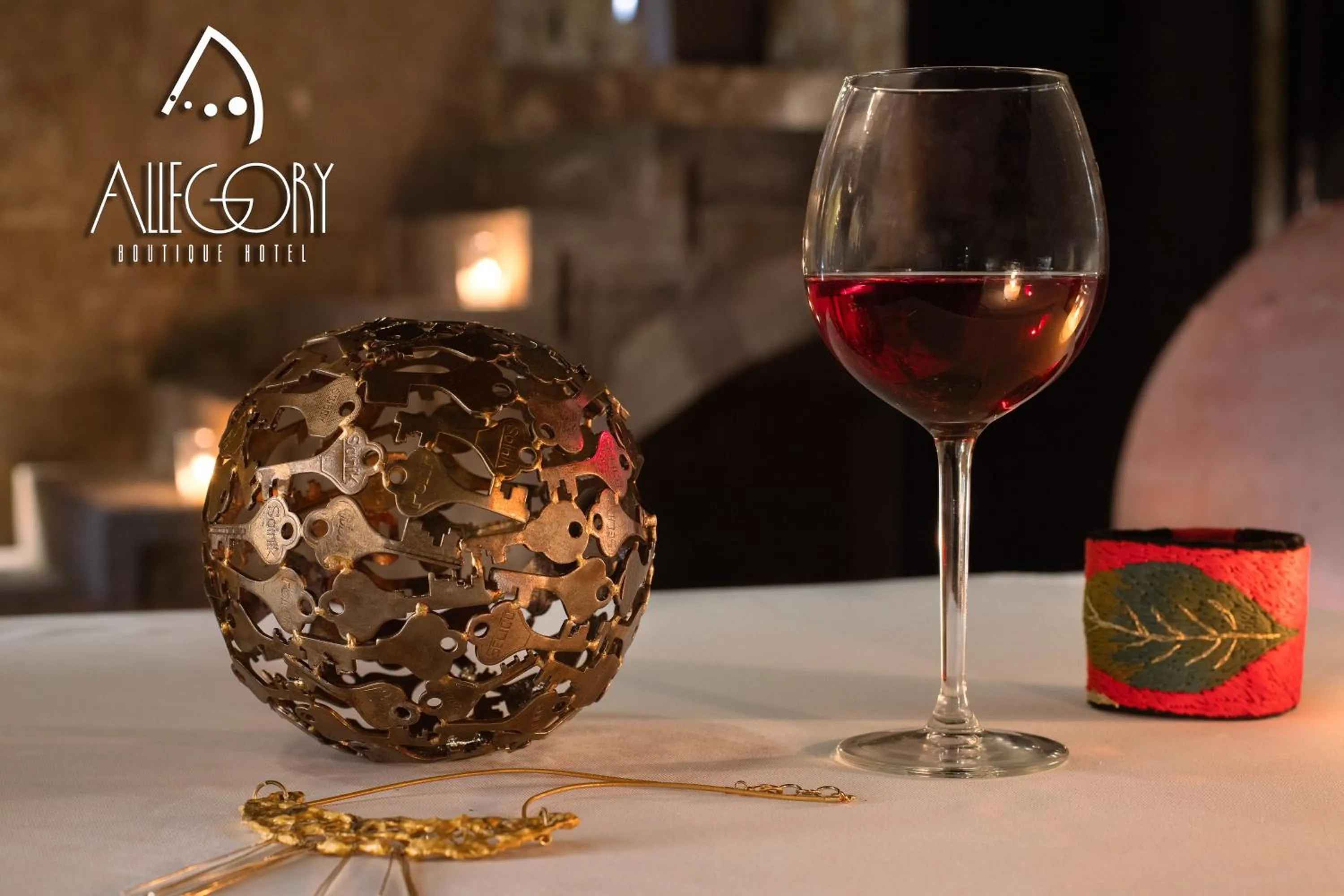 Decorative detail in Allegory Boutique Hotel