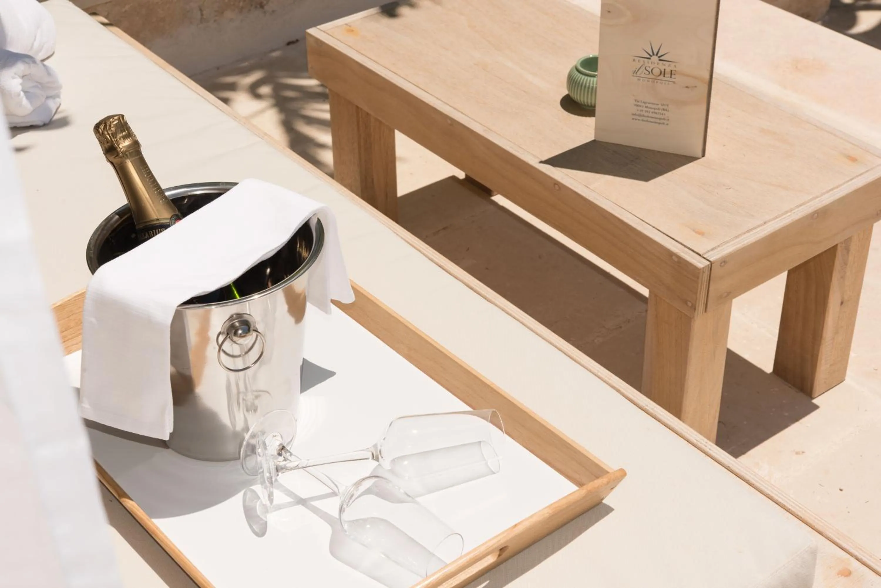 Decorative detail in Residenza Il Sole