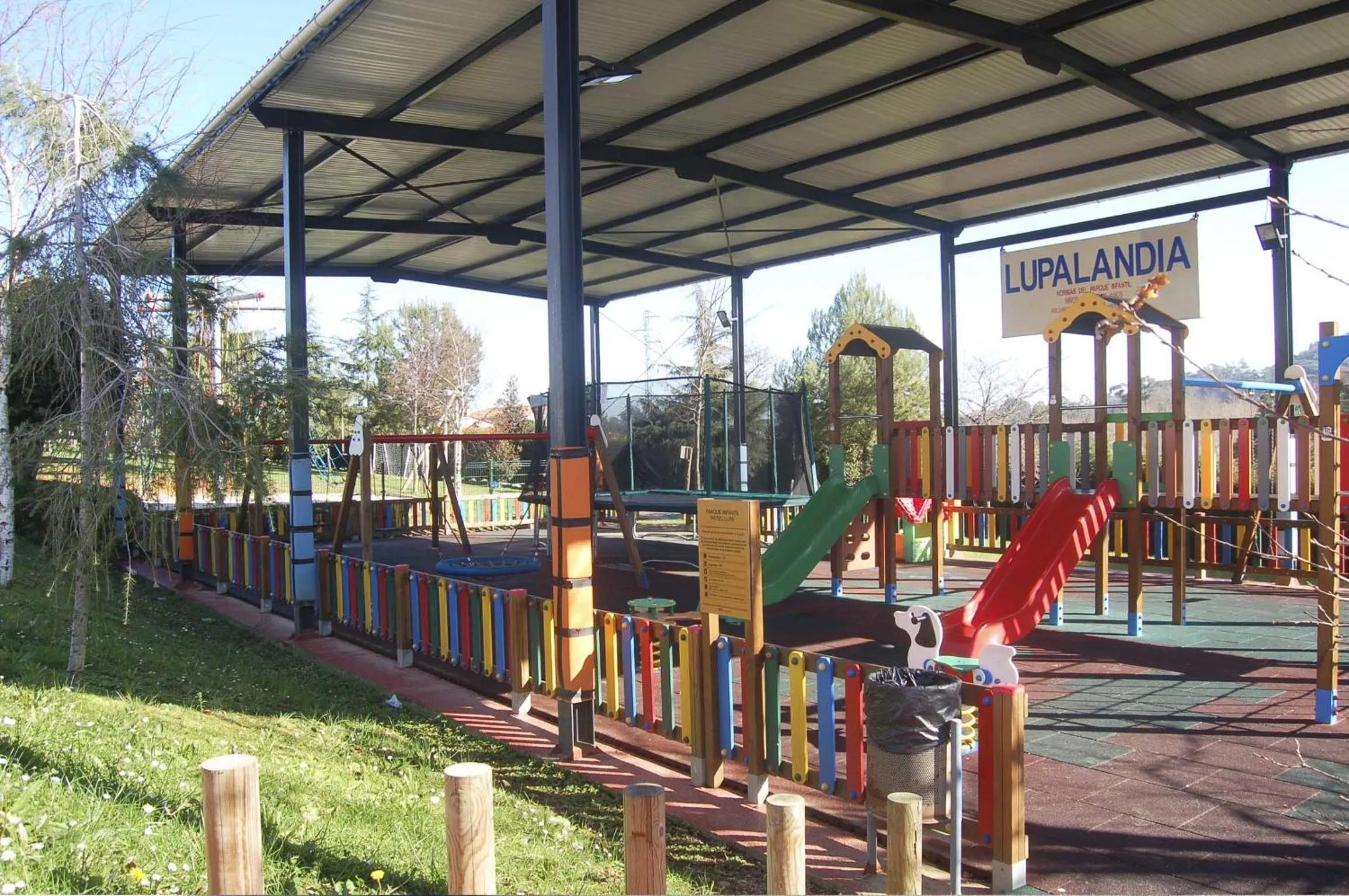Children play ground in Hotel Lupa