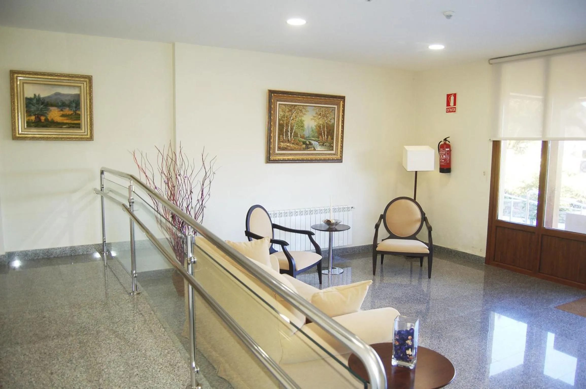 Living room in Hotel Lupa