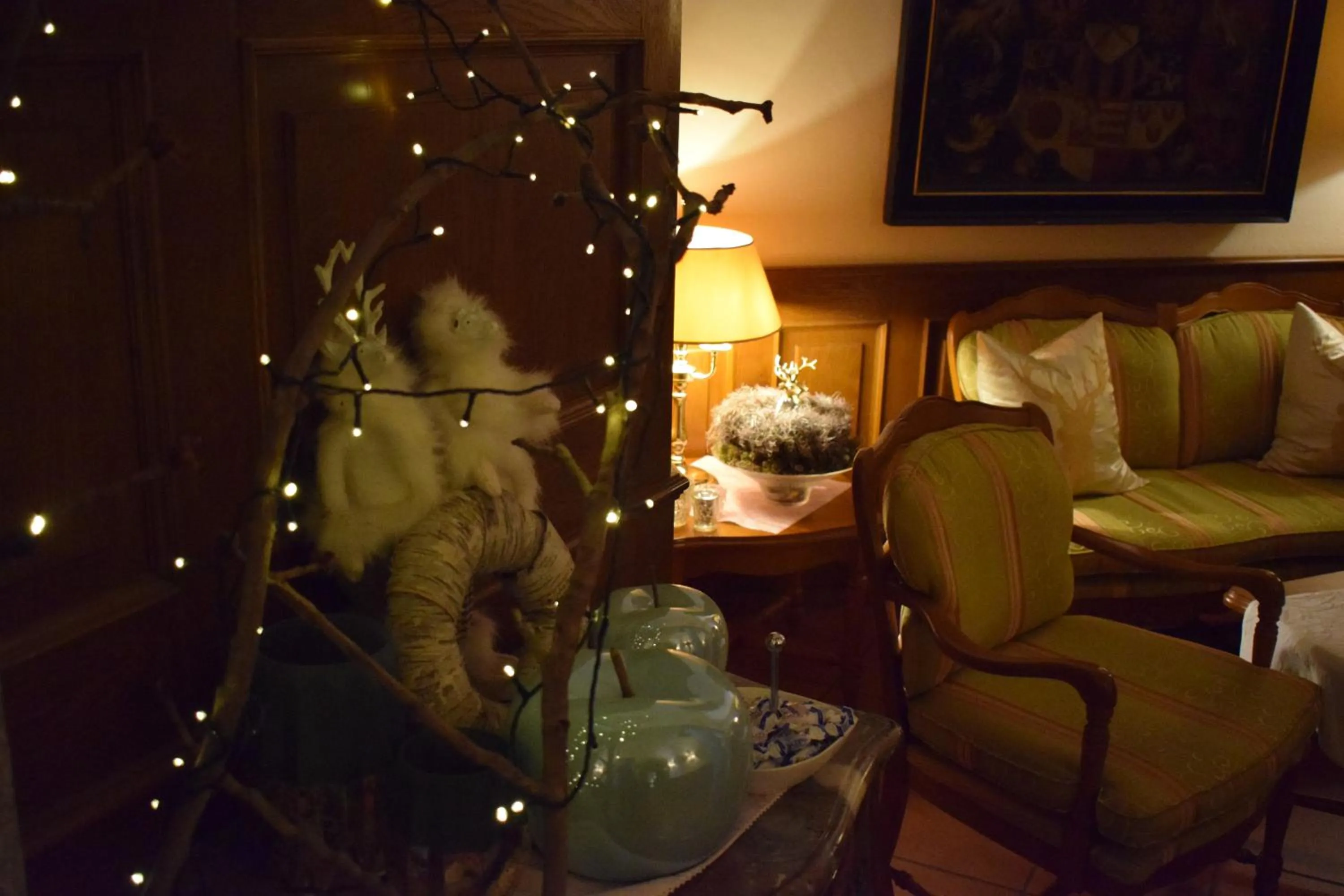 Lobby or reception in Akzent Hotel Goldner Hirsch