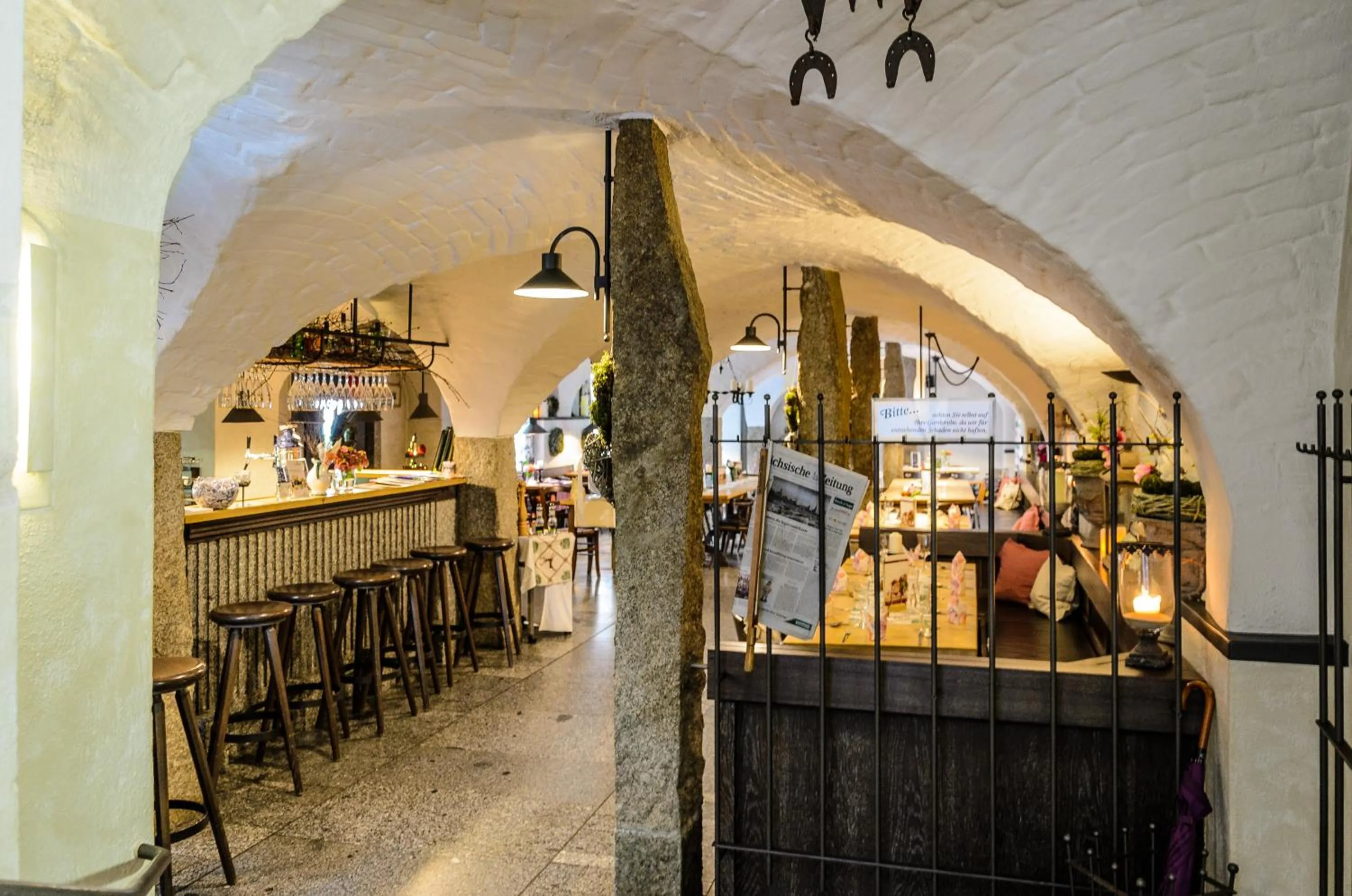 Restaurant/places to eat in Akzent Hotel Goldner Hirsch