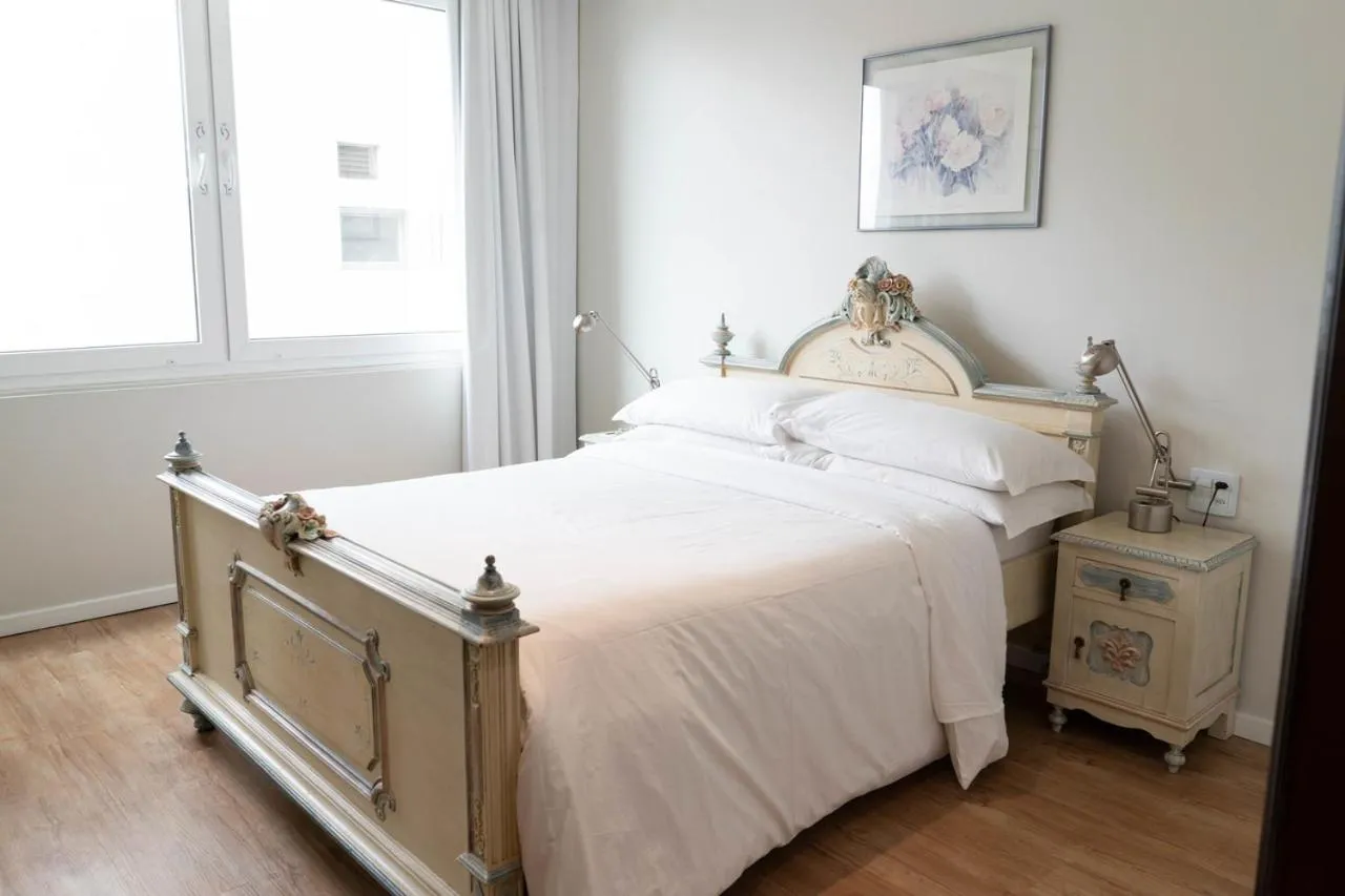 Bed in Plaza São Rafael Hotel