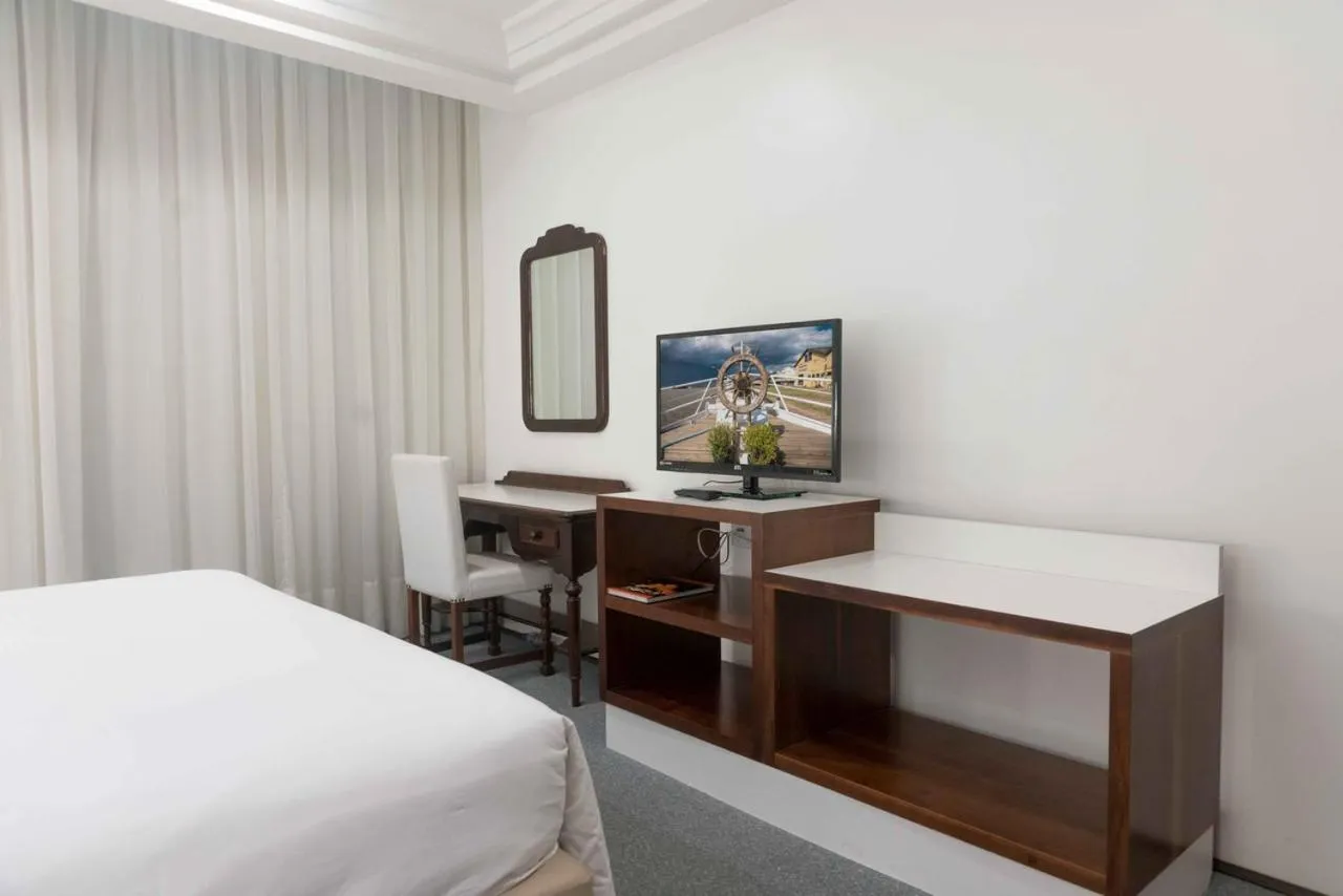 TV and multimedia, Bed in Plaza São Rafael Hotel