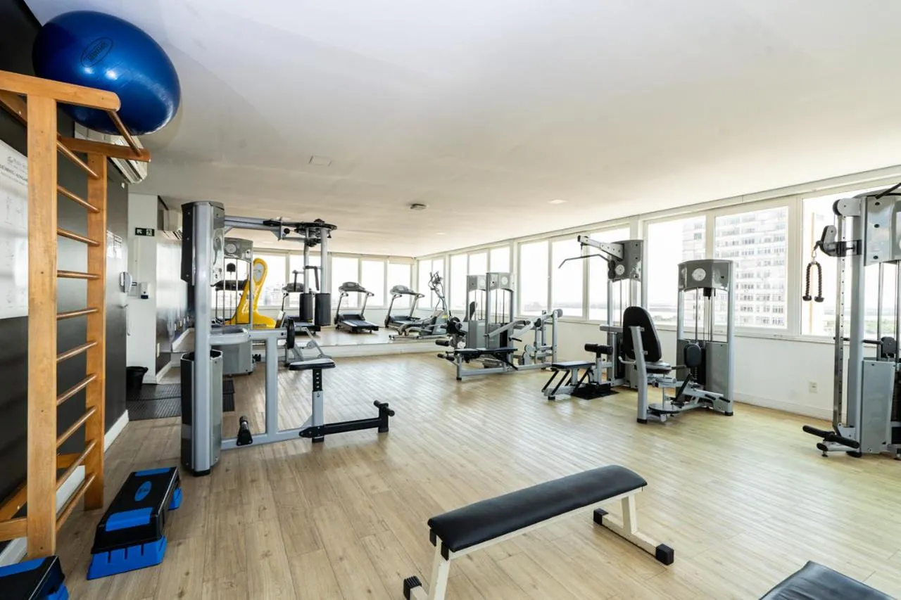 Fitness centre/facilities in Plaza São Rafael Hotel