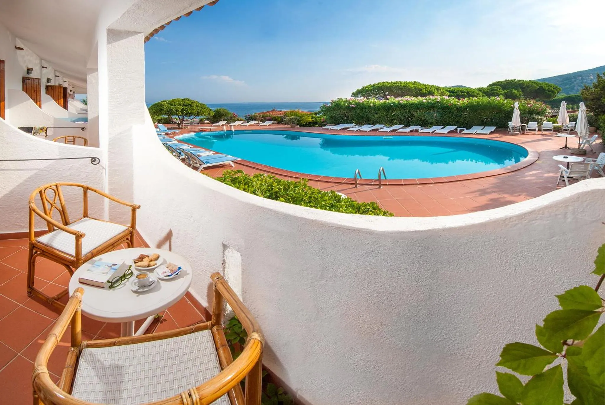 Balcony/Terrace in Hotel Punta Est