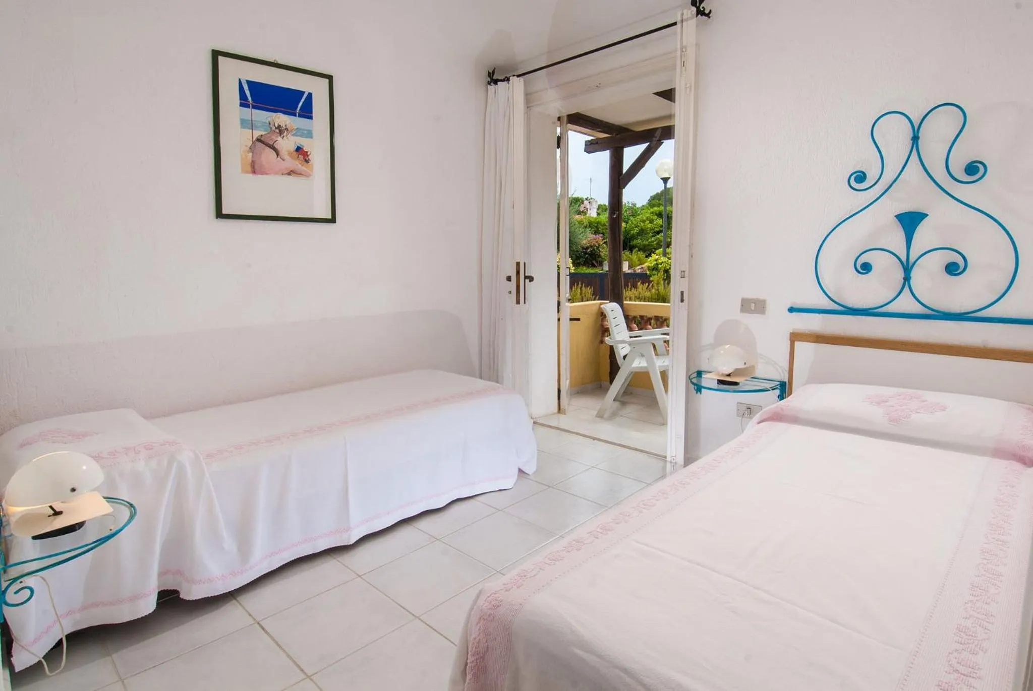 Bedroom, Bed in Hotel Punta Est