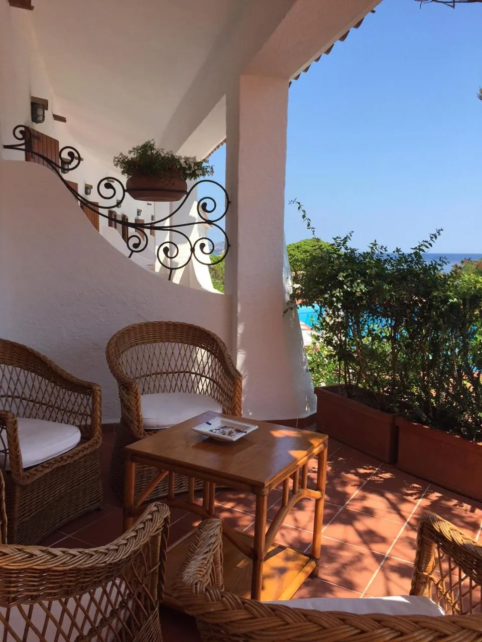 Balcony/Terrace in Hotel Punta Est