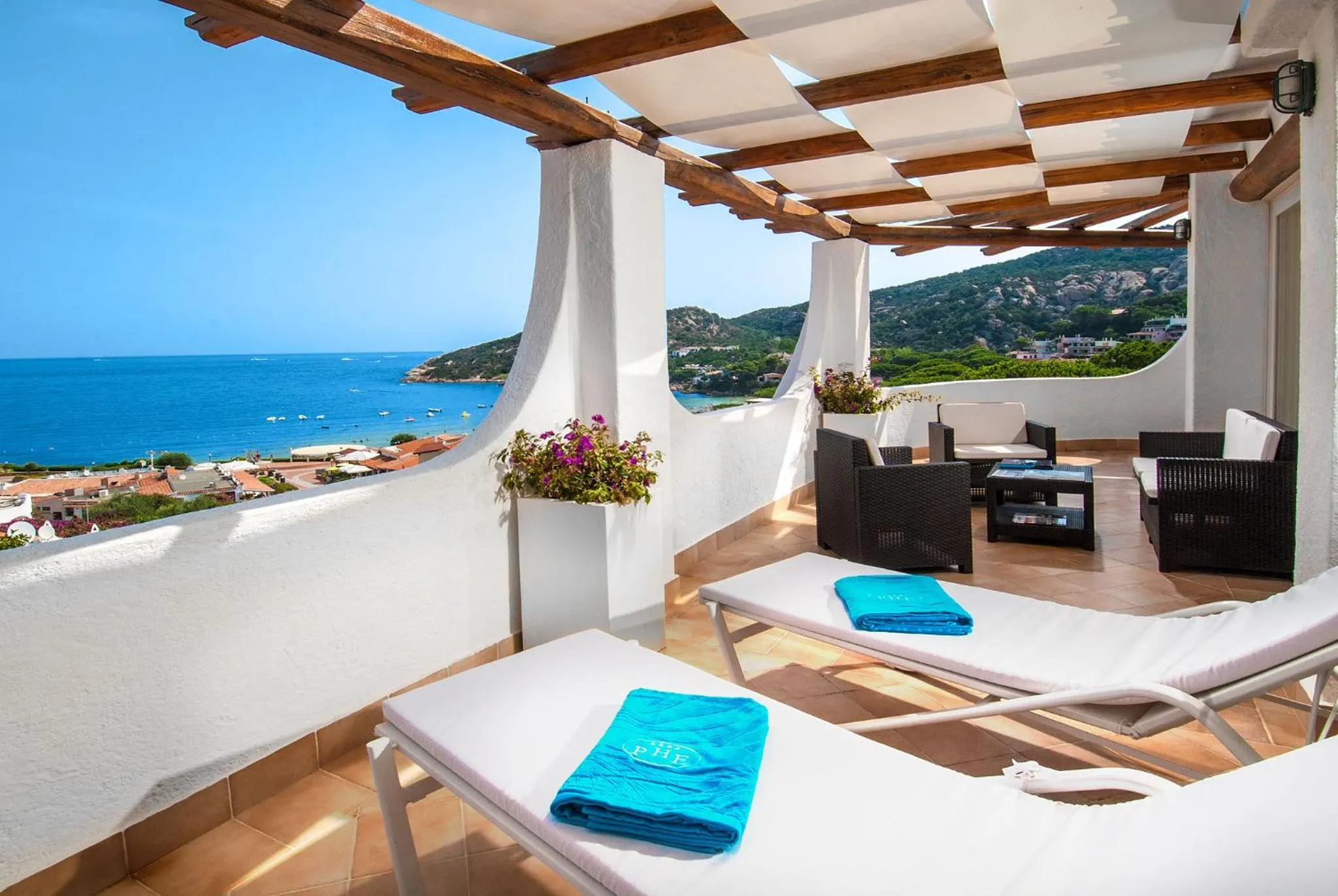 Balcony/Terrace in Hotel Punta Est