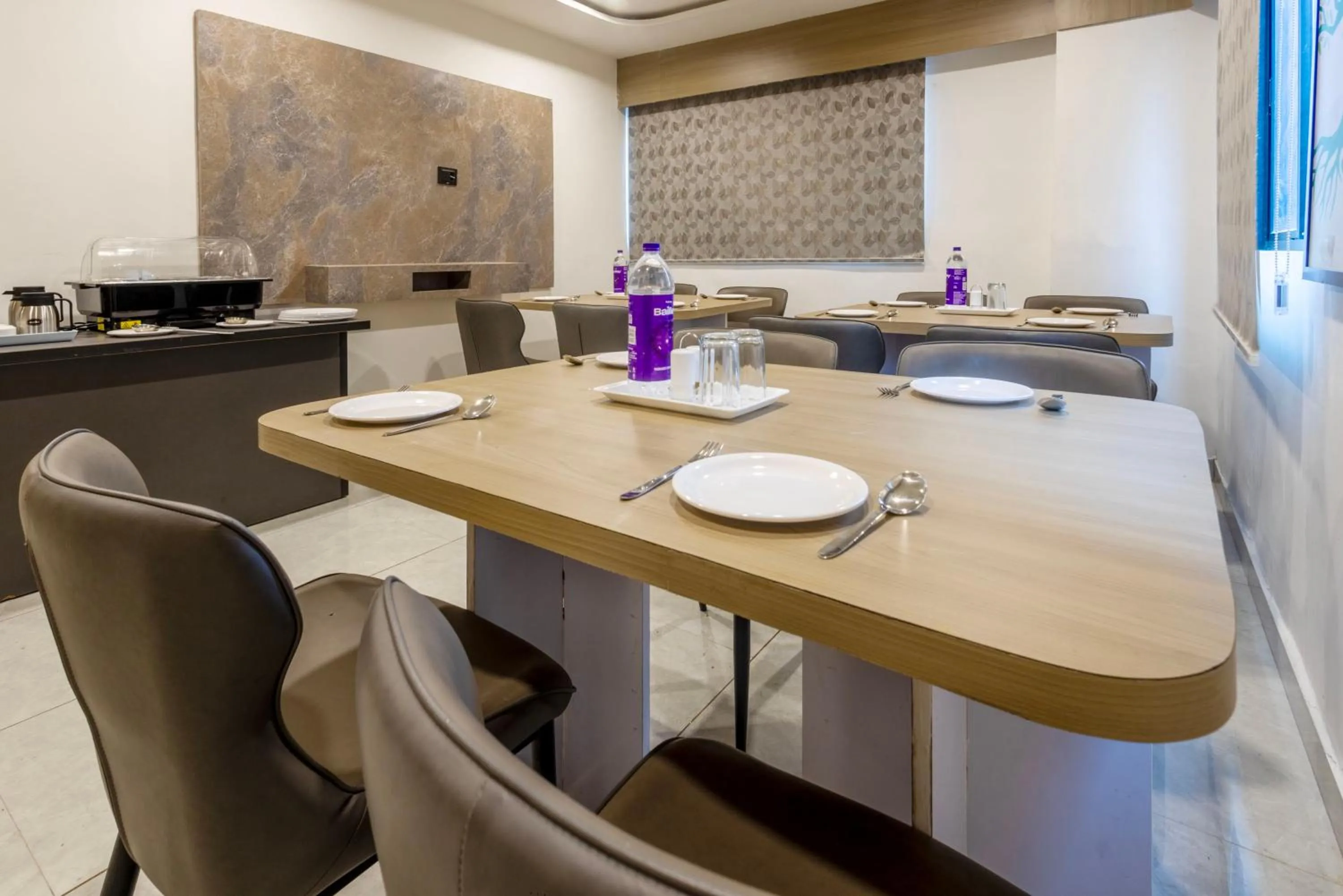 Dining area in Treebo Grand Shivay
