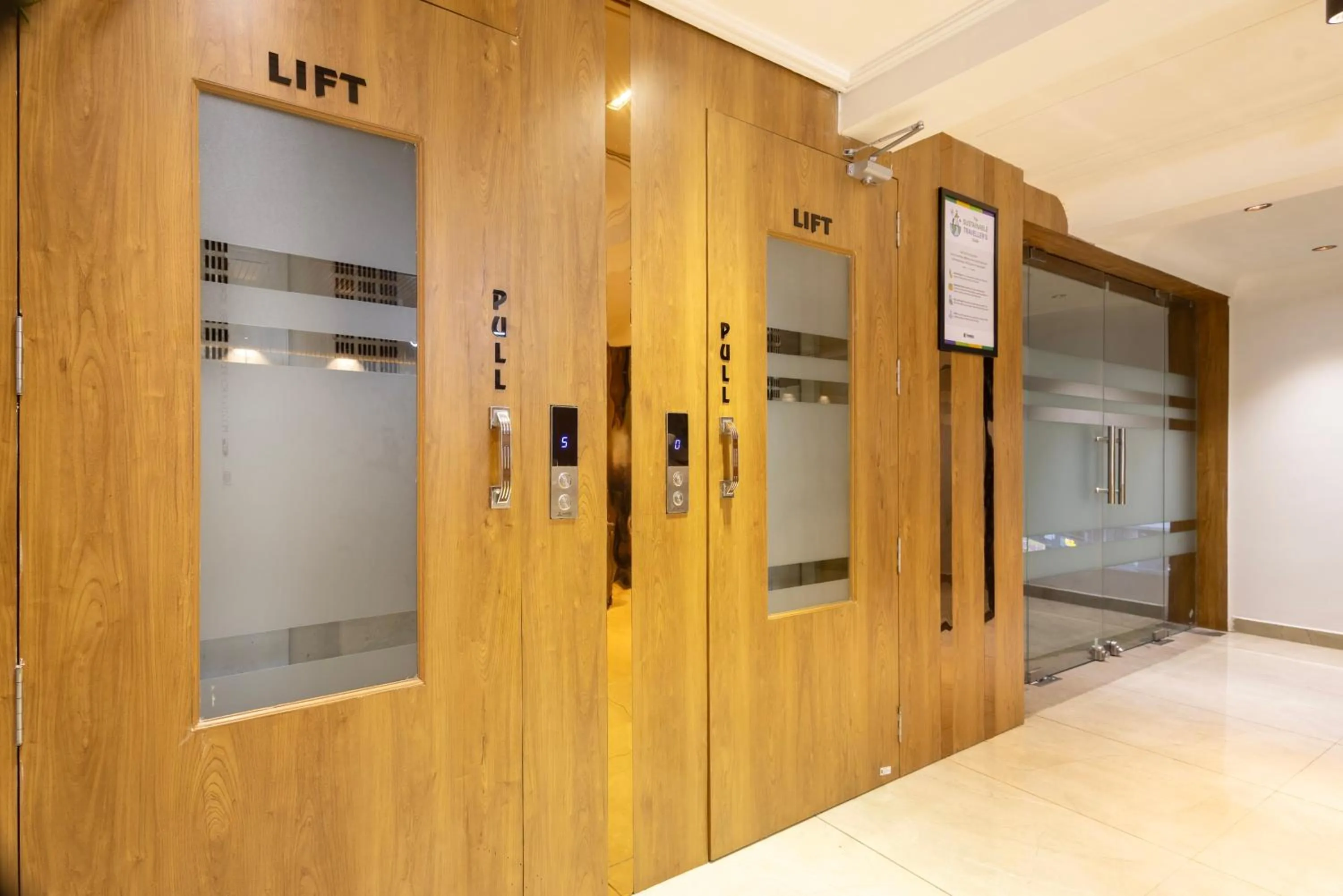 elevator in Treebo Grand Shivay