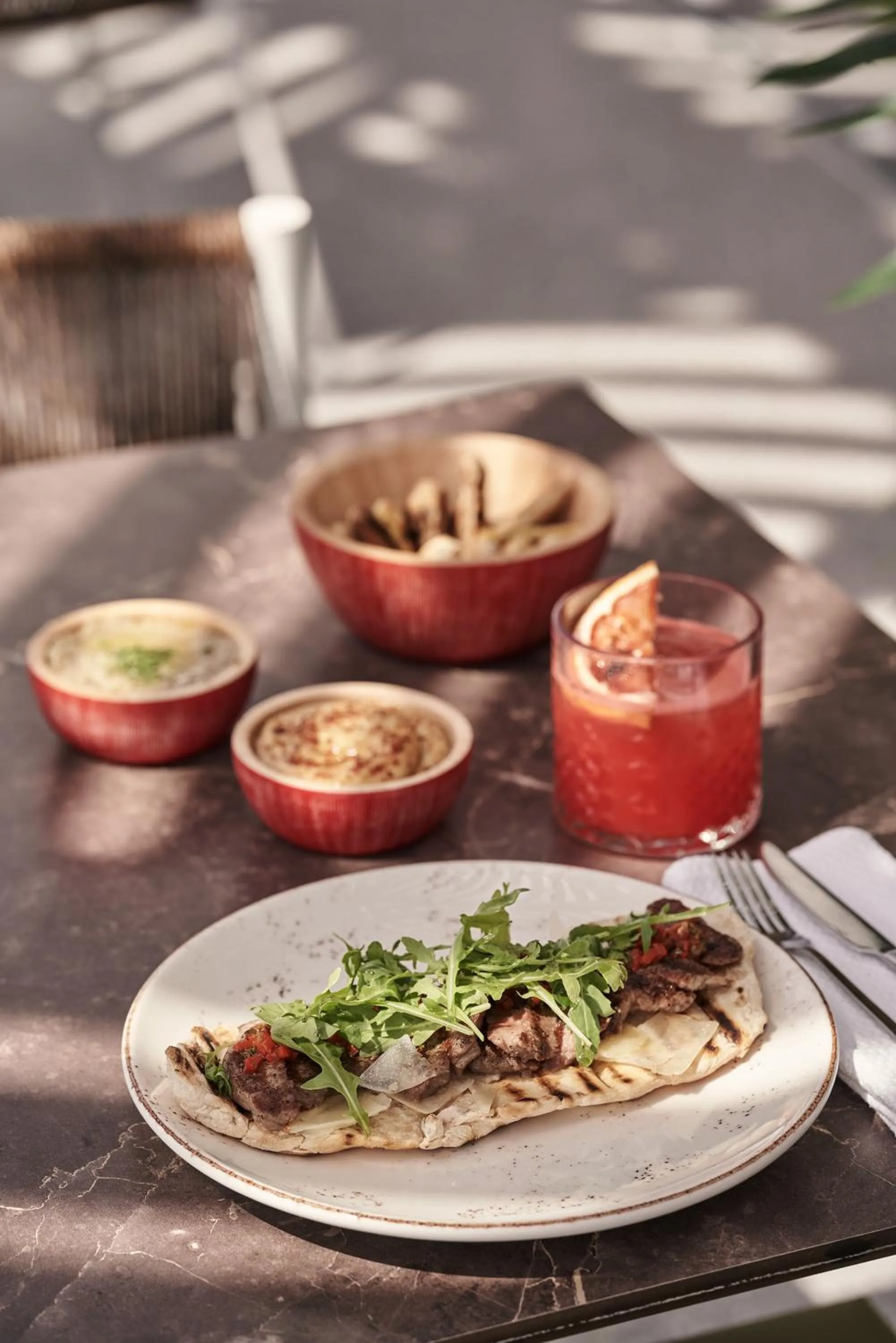 Food and drinks in Kouros Hotel & Suites