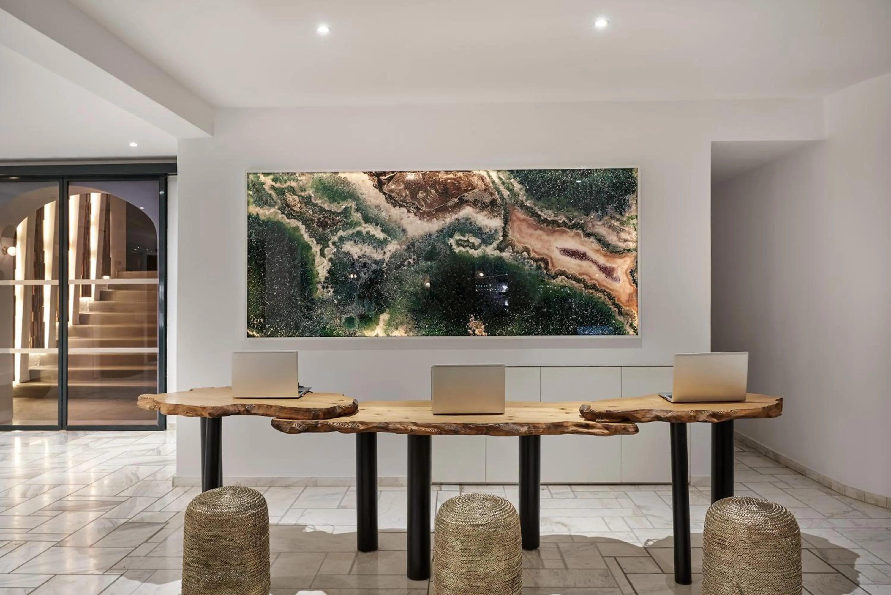 Lobby or reception in Kouros Hotel & Suites