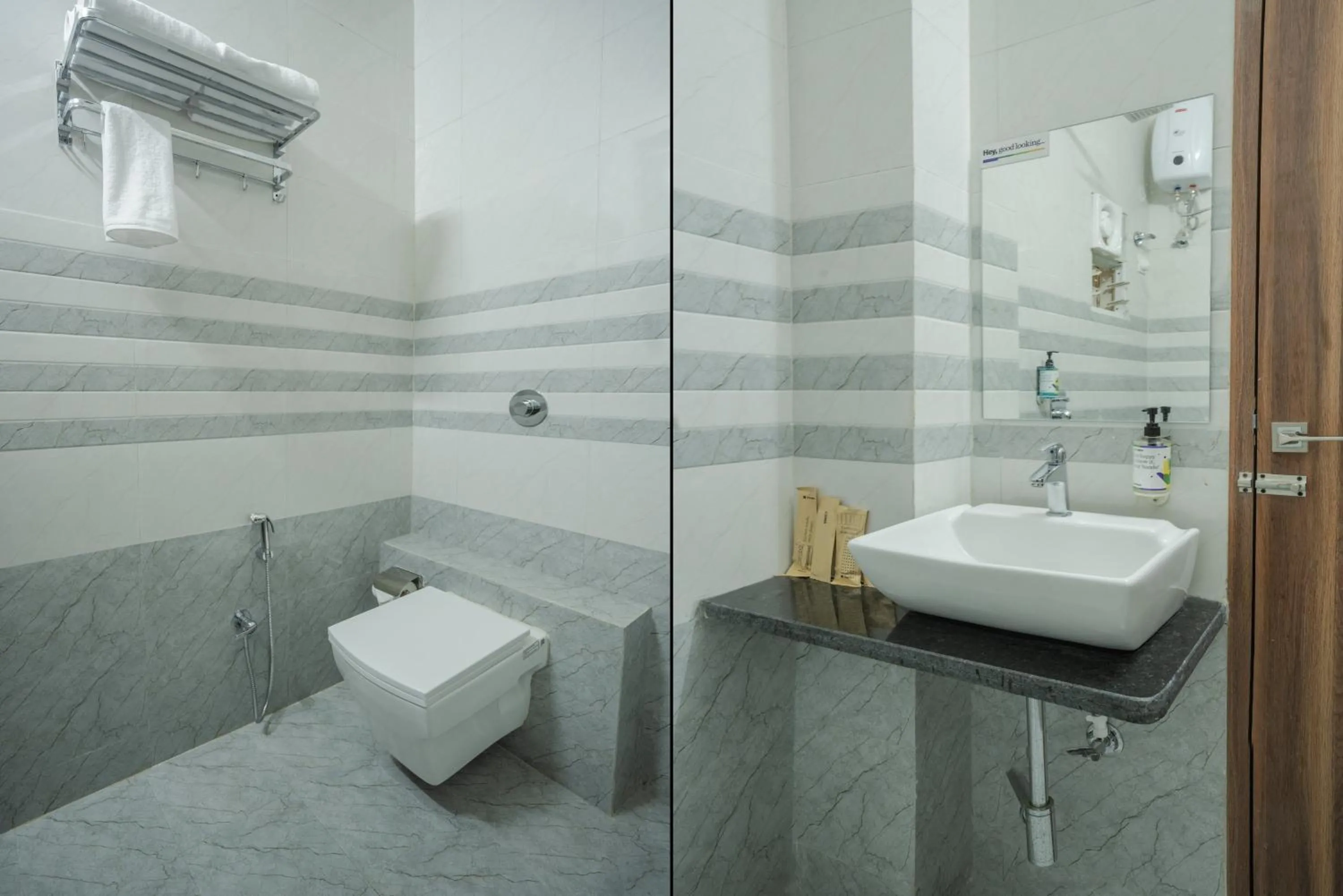 Bathroom in Treebo Parashar Max