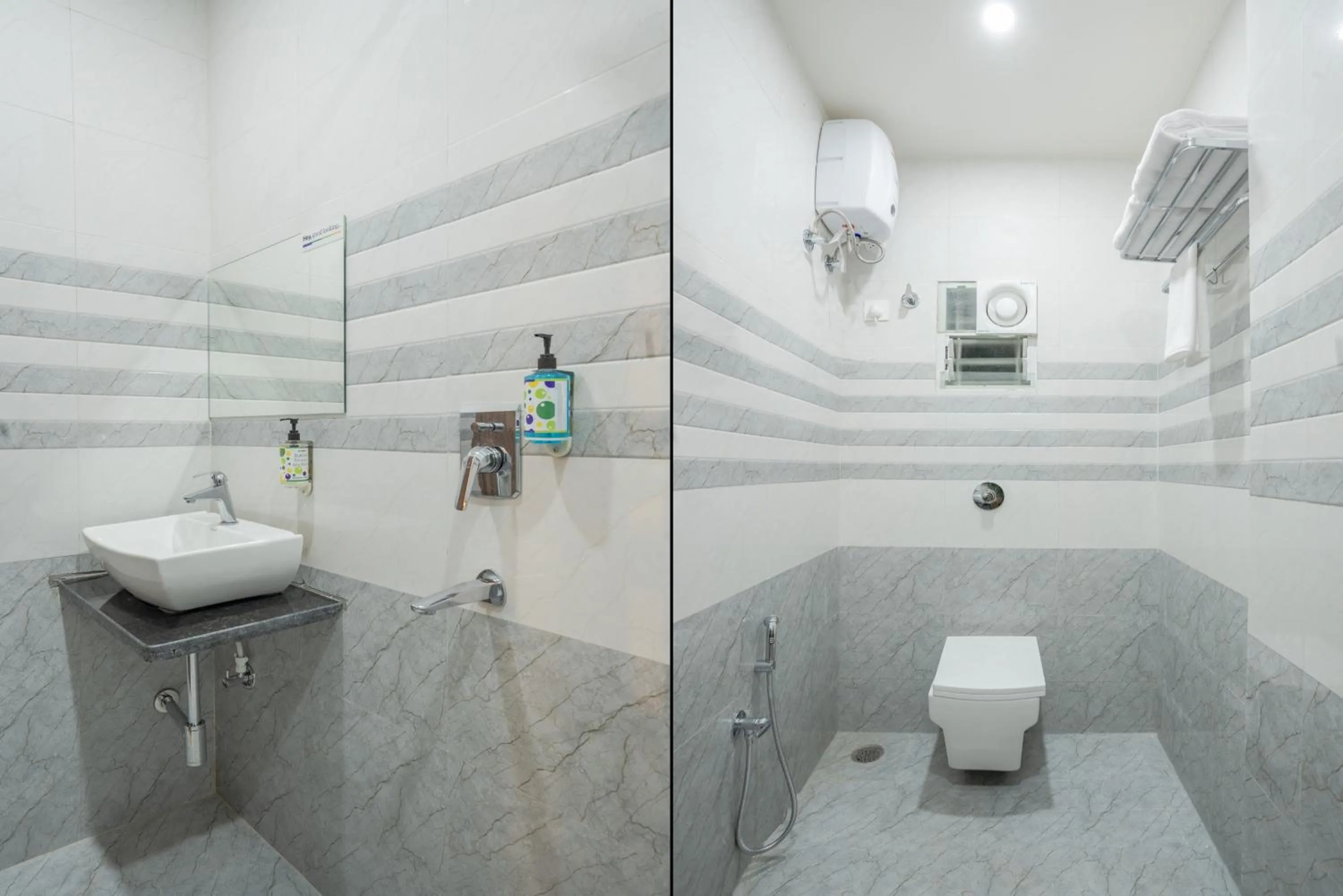 Bathroom in Treebo Parashar Max