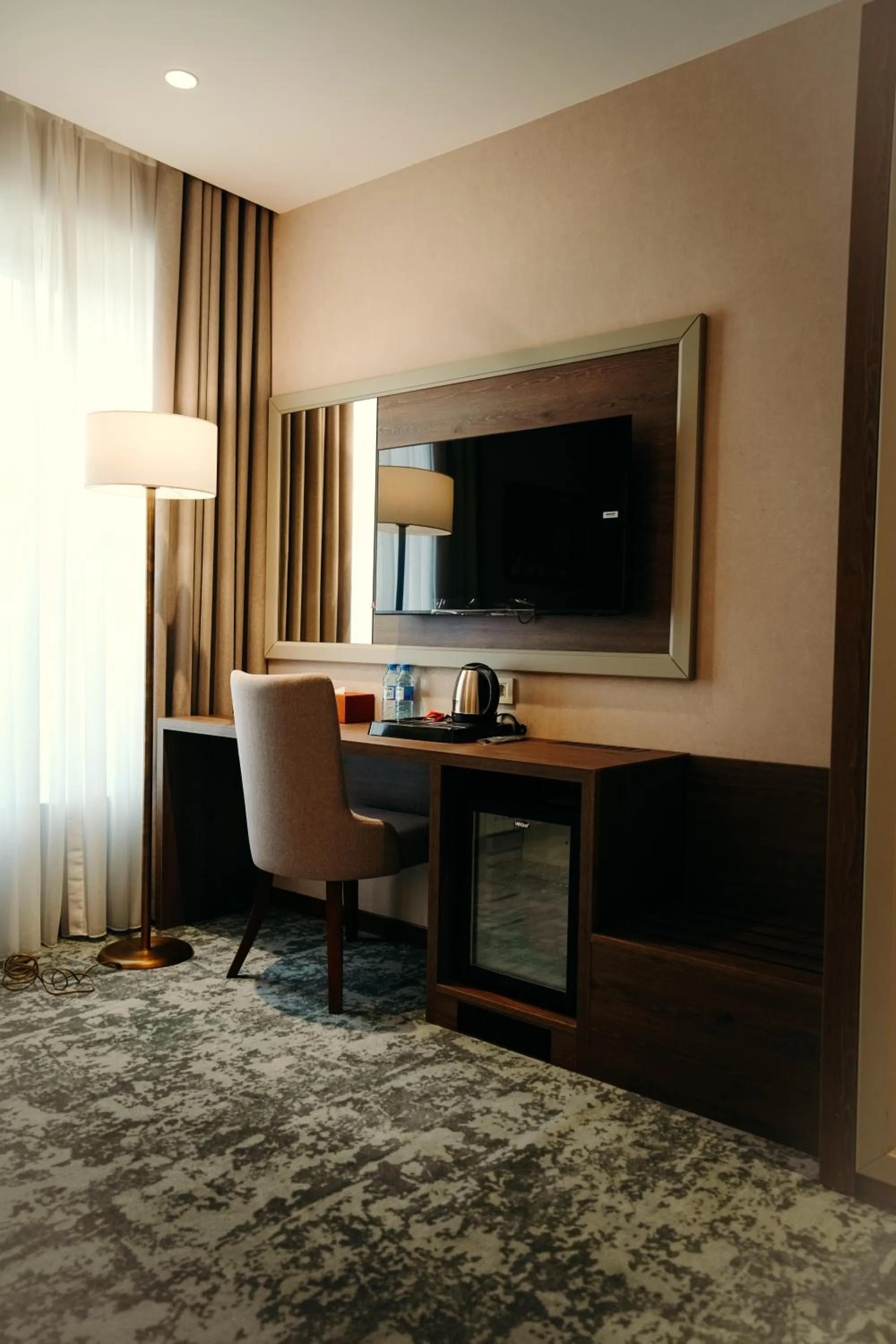 TV and multimedia in Hill Chalet Hotel Gabala