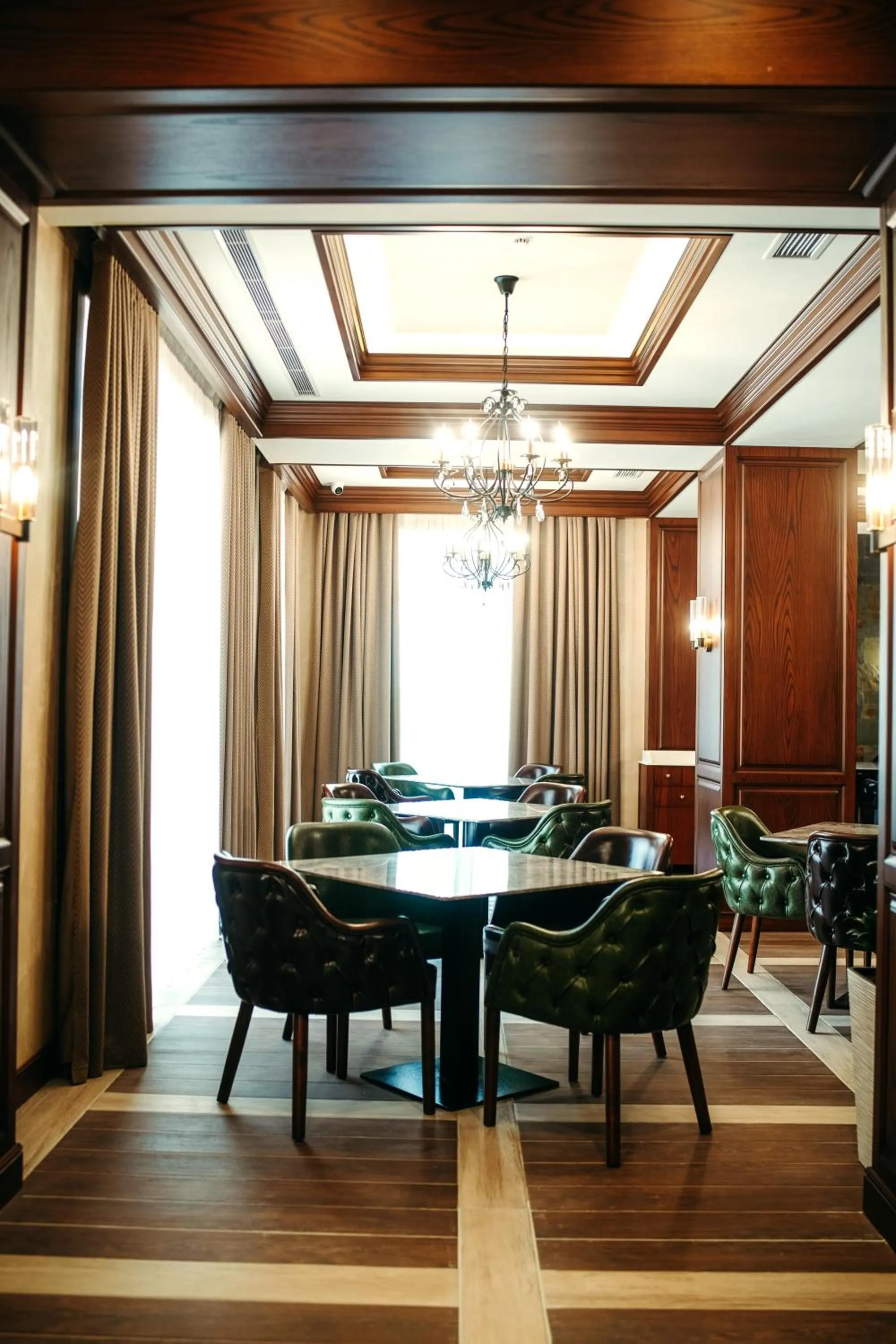 Dining area in Hill Chalet Hotel Gabala