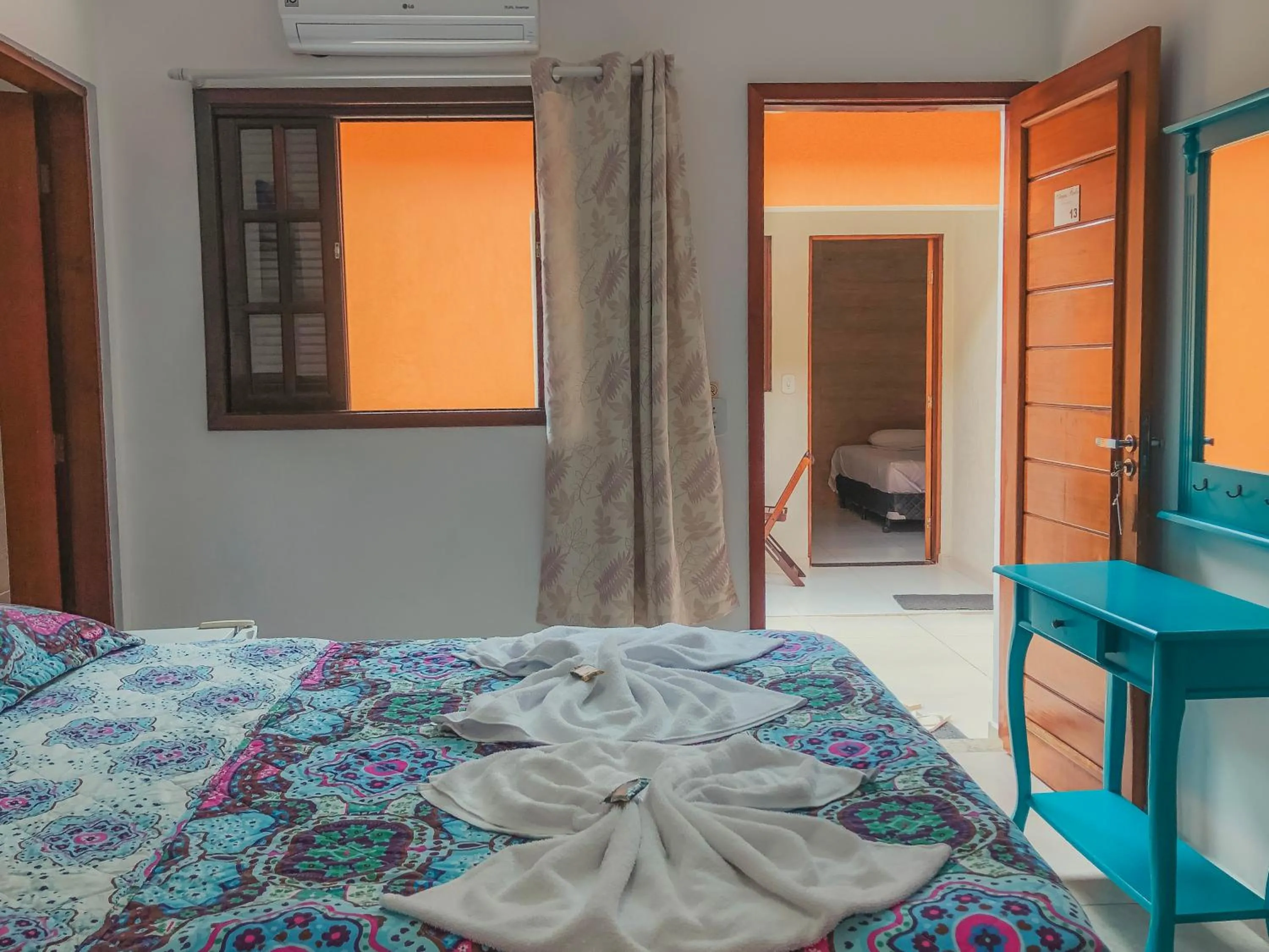 Bed in Pousada Acqua Bella PISCINA CLIMATIZADA