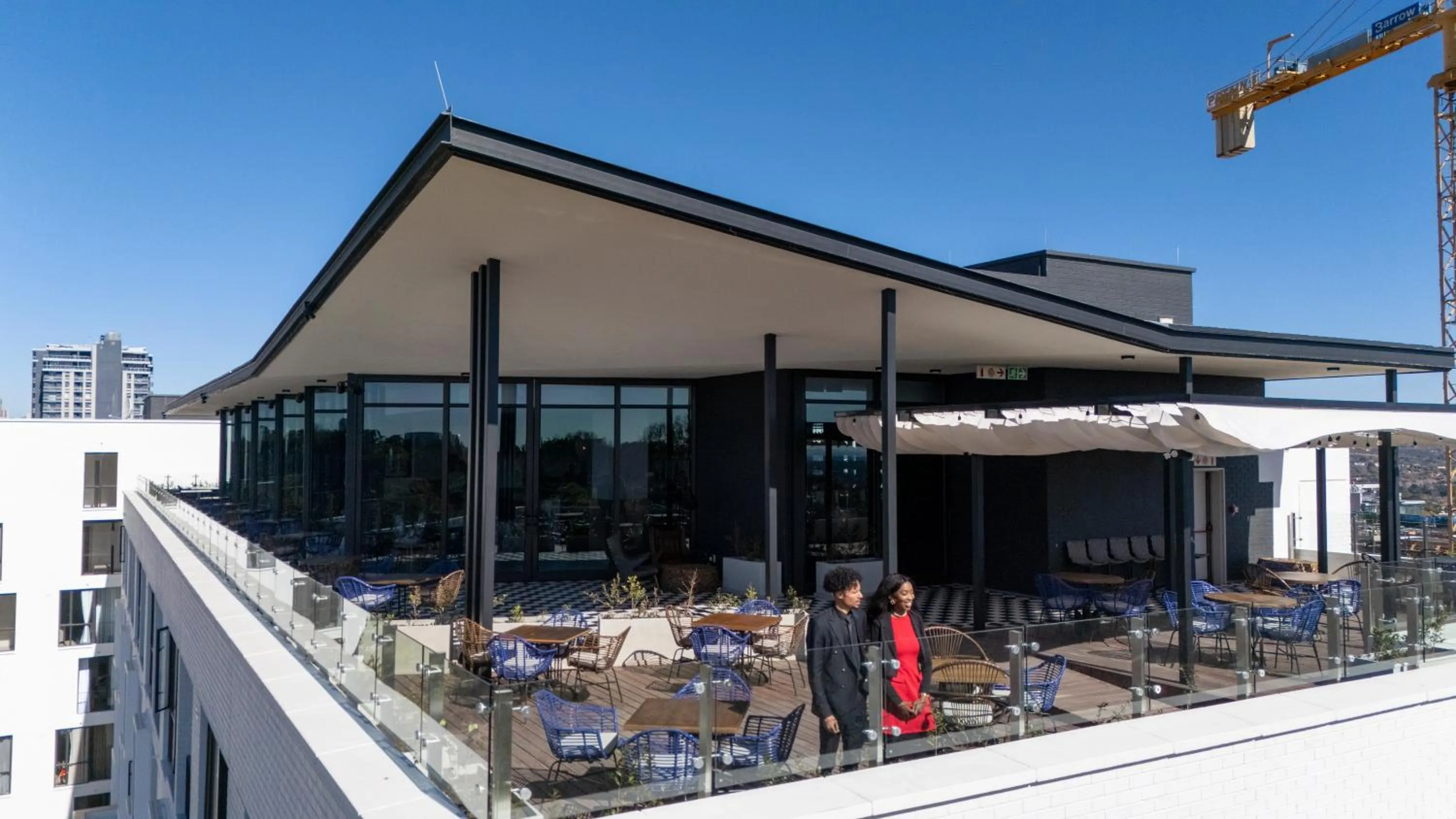 Property building in One Rosebank Executive Apartment Hotel