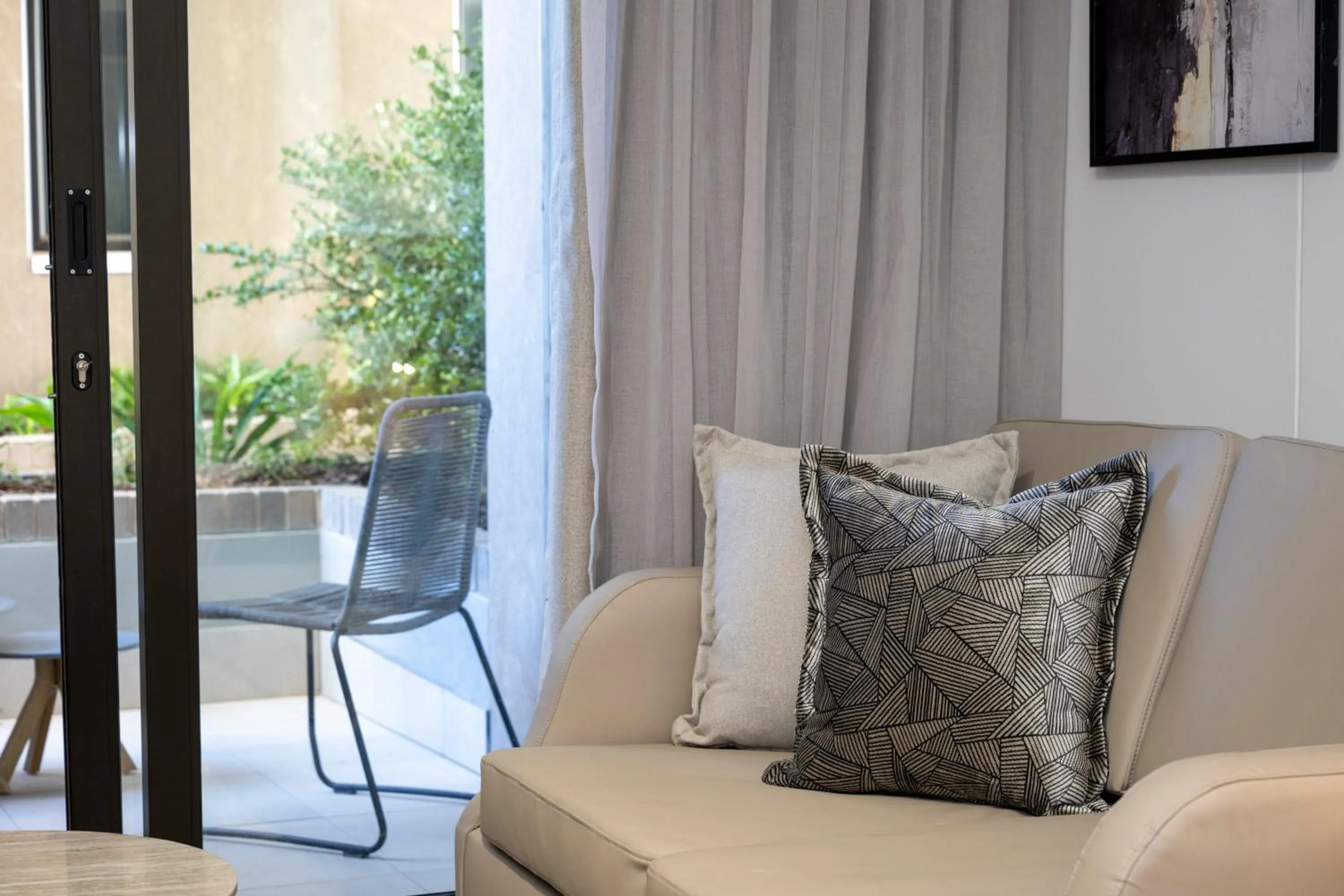 Balcony/Terrace in One Rosebank Executive Apartment Hotel