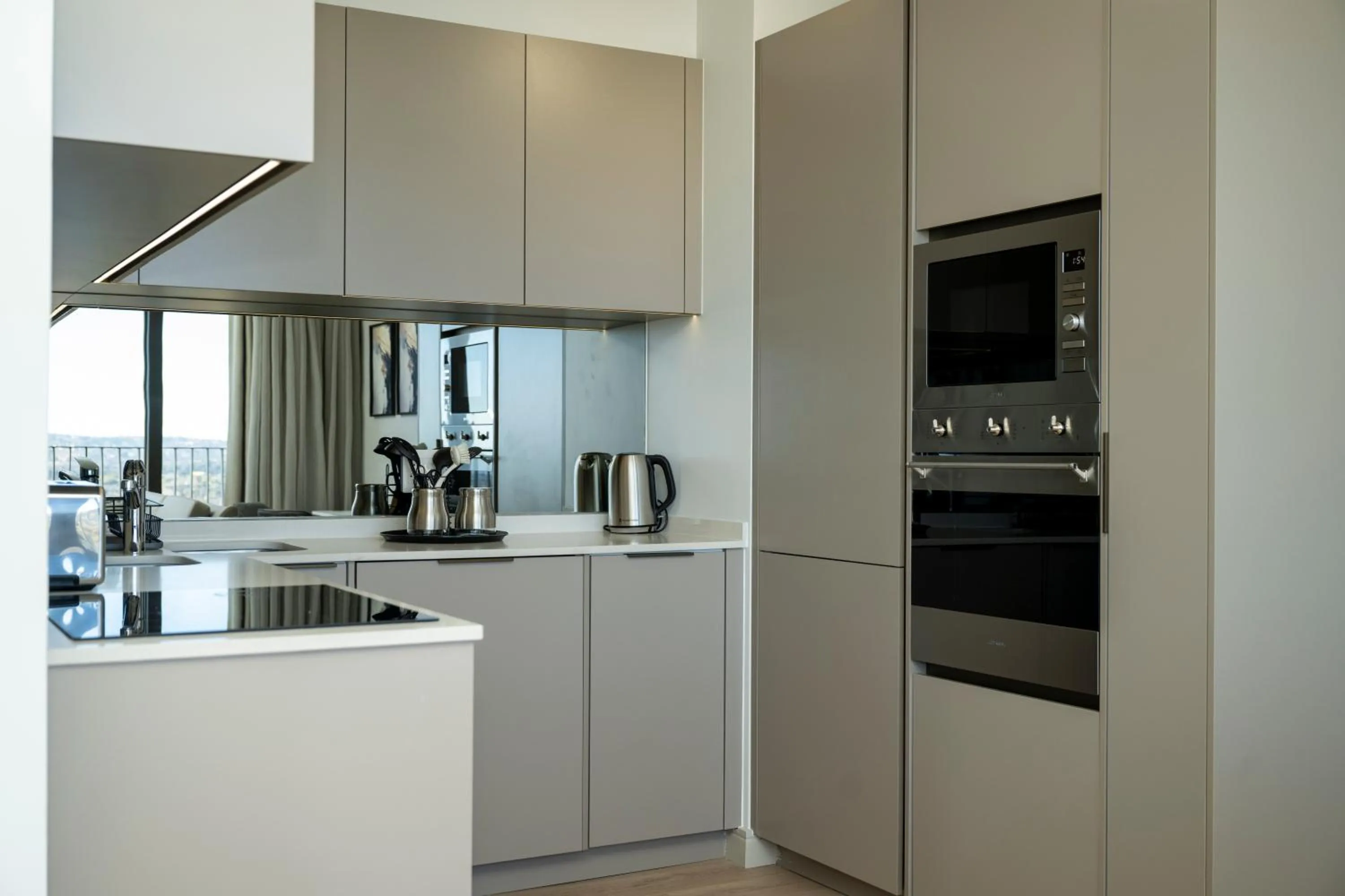 Coffee/tea facilities in One Rosebank Executive Apartment Hotel