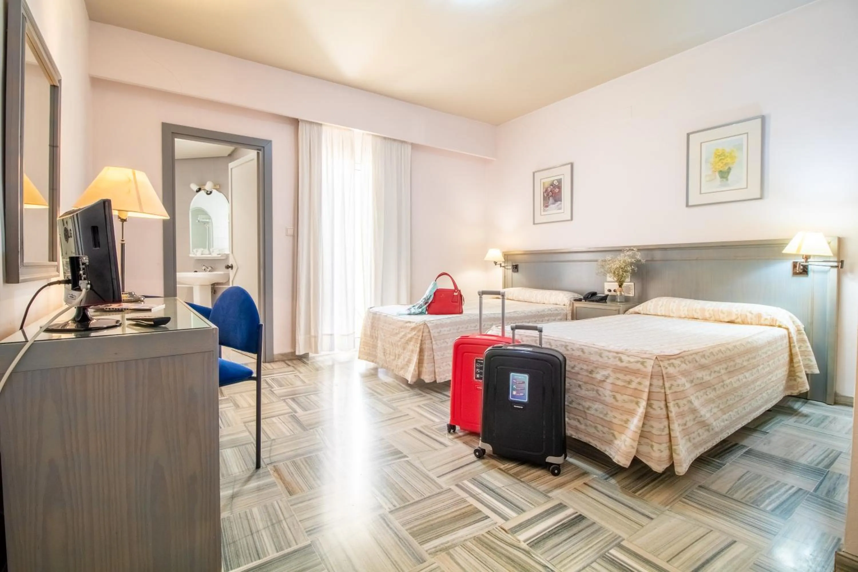 Bed in Hotel Abades Manzanil