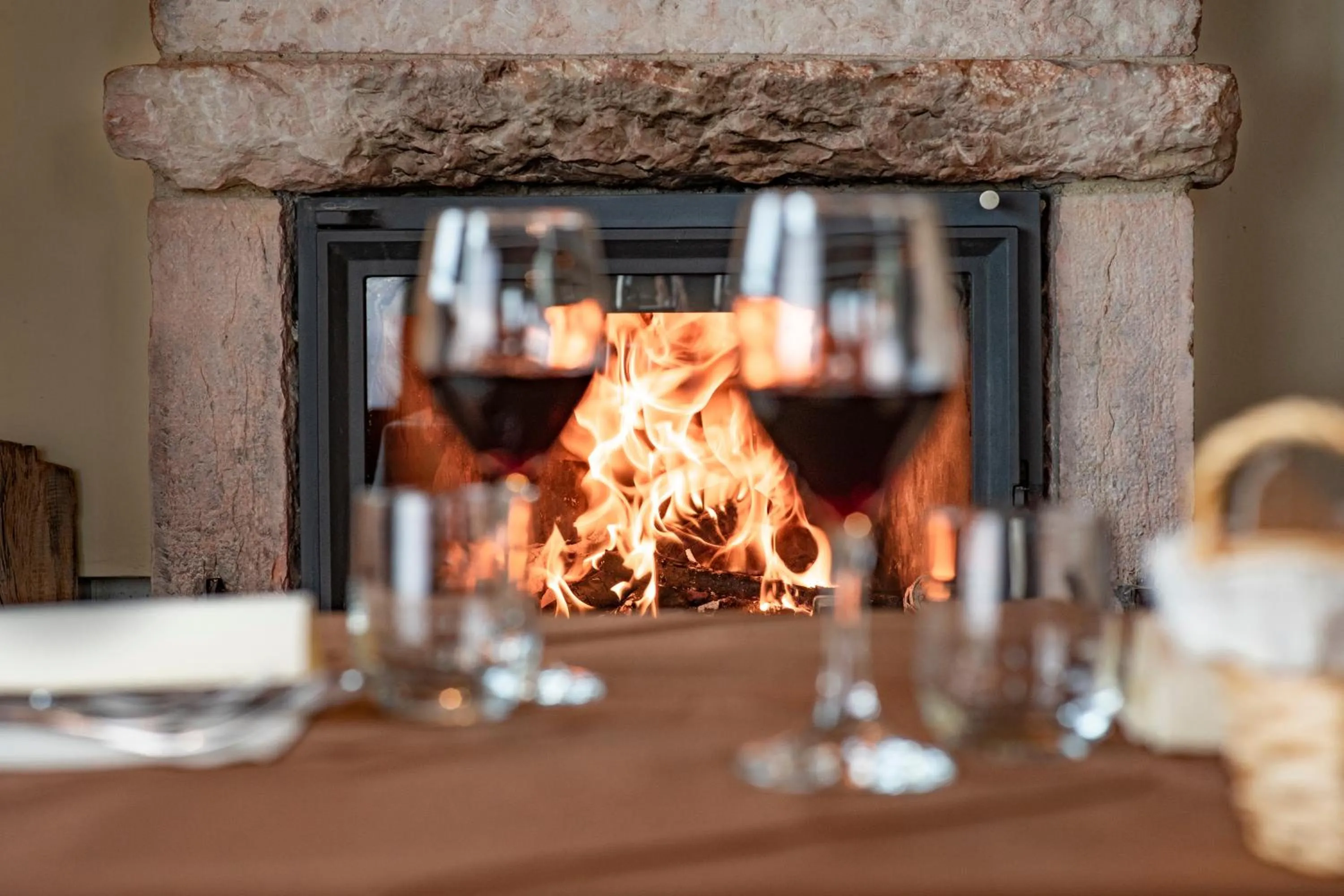 fireplace in Malga Zebari