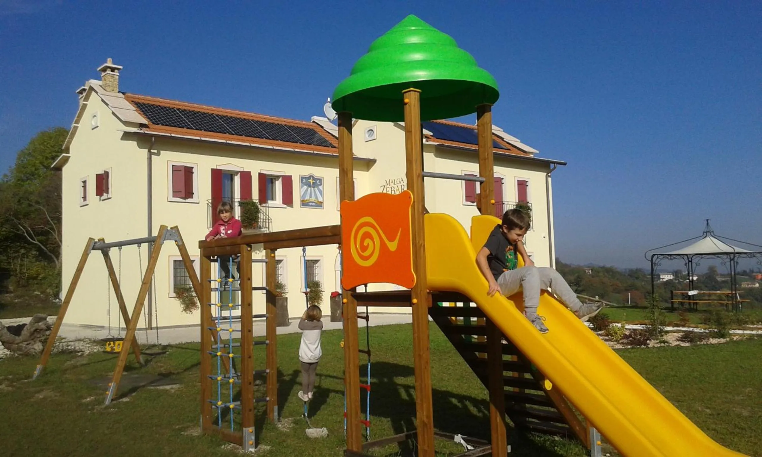 Garden in Malga Zebari