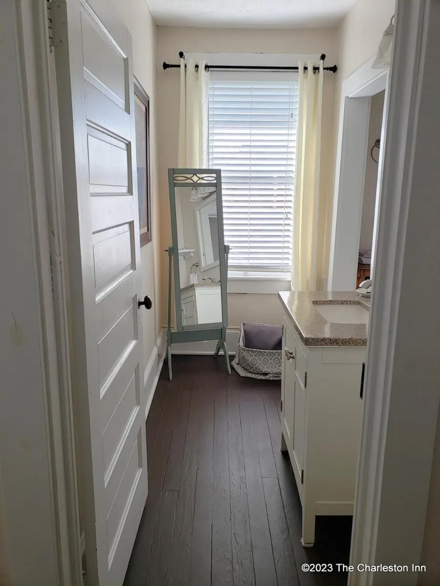 Bathroom in The Charleston Inn Hendersonville NC