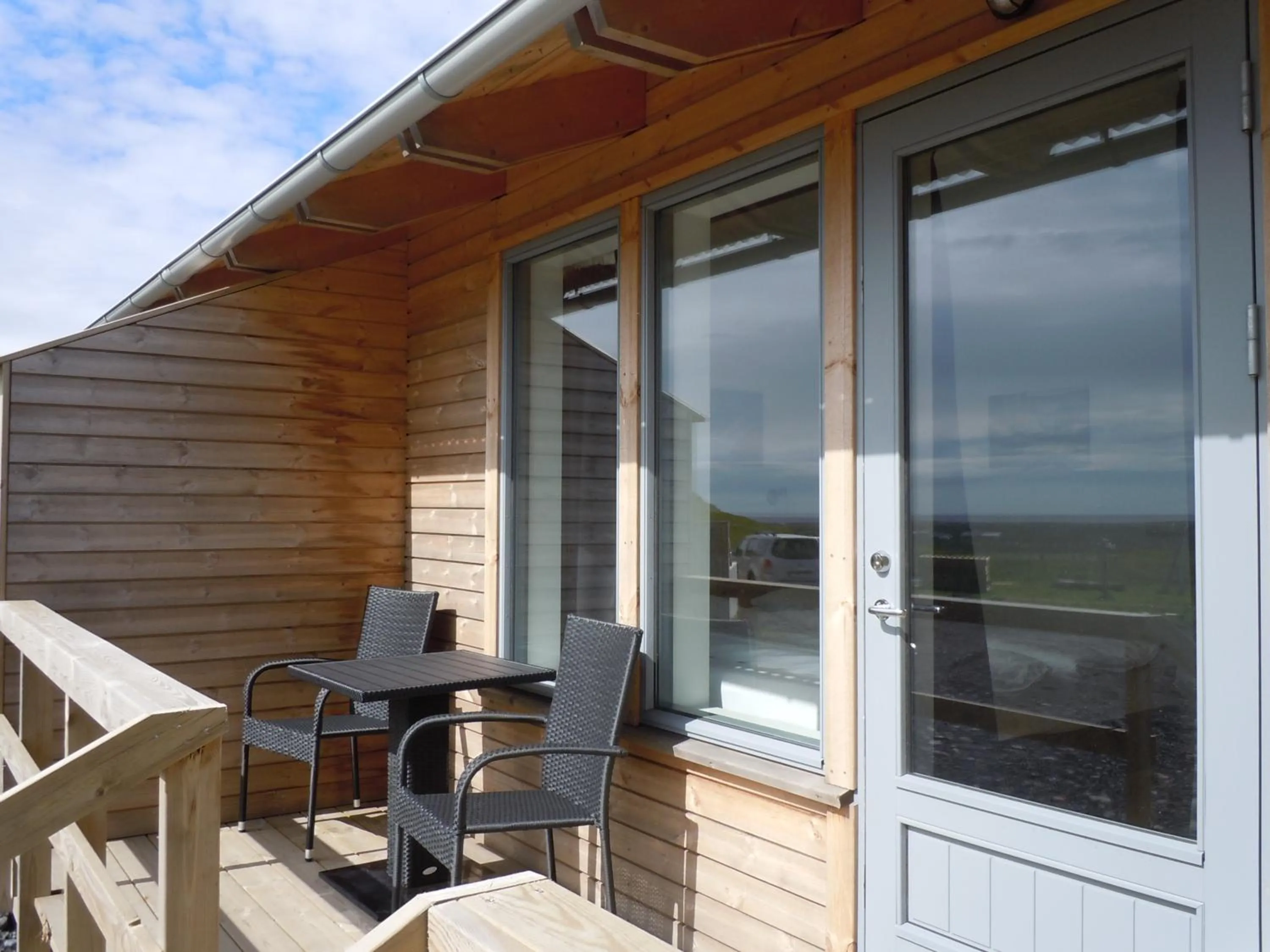 Balcony/Terrace in Hvammból Guesthouse