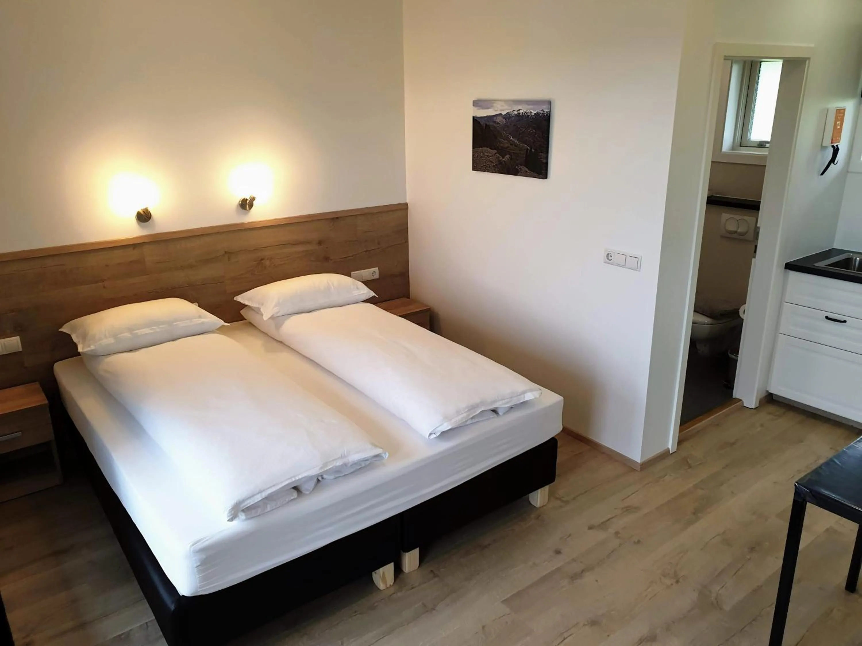 Bed in Hvammból Guesthouse