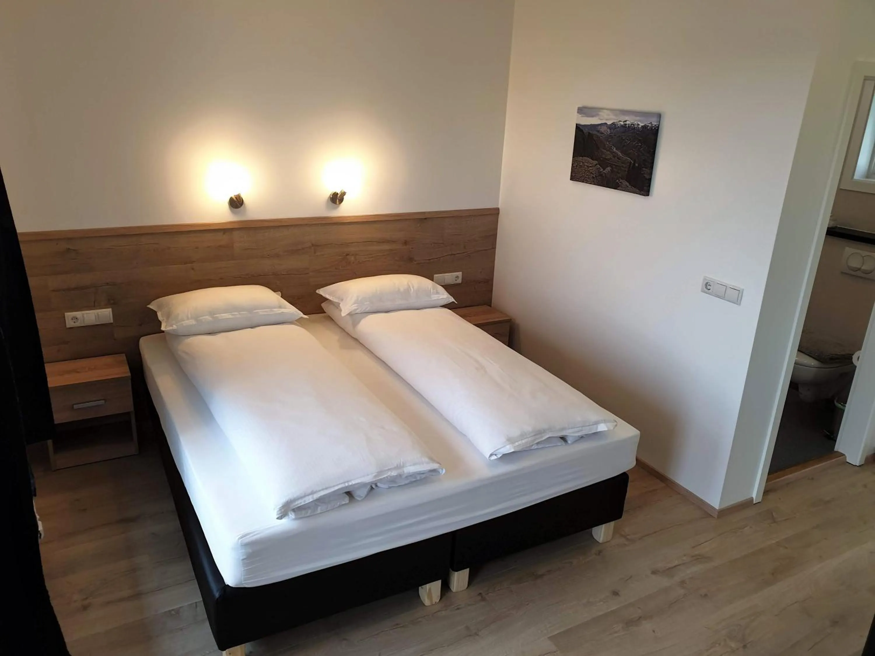 Bed in Hvammból Guesthouse