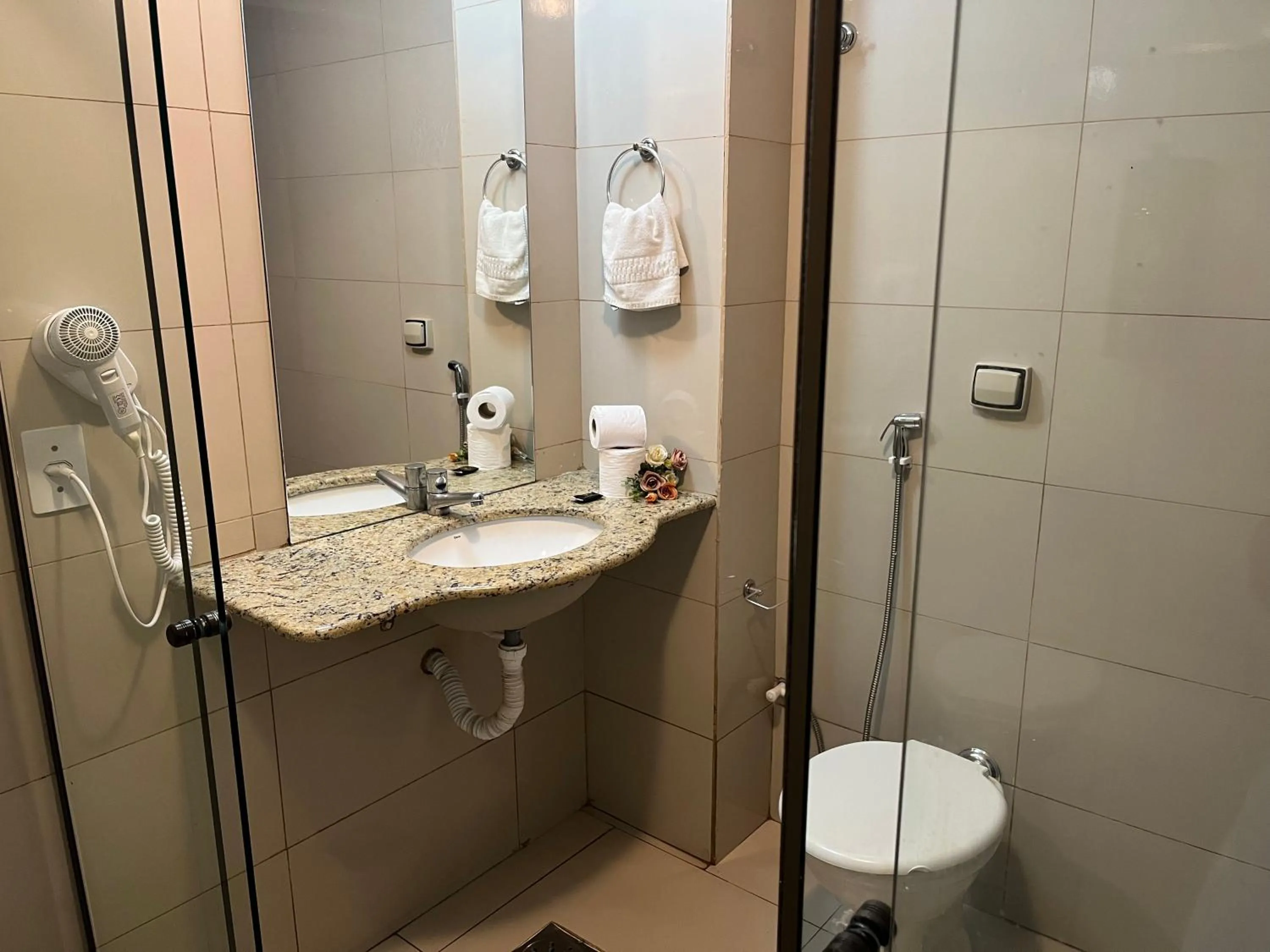 Bathroom in Hotel Econotel by Bsb Inn