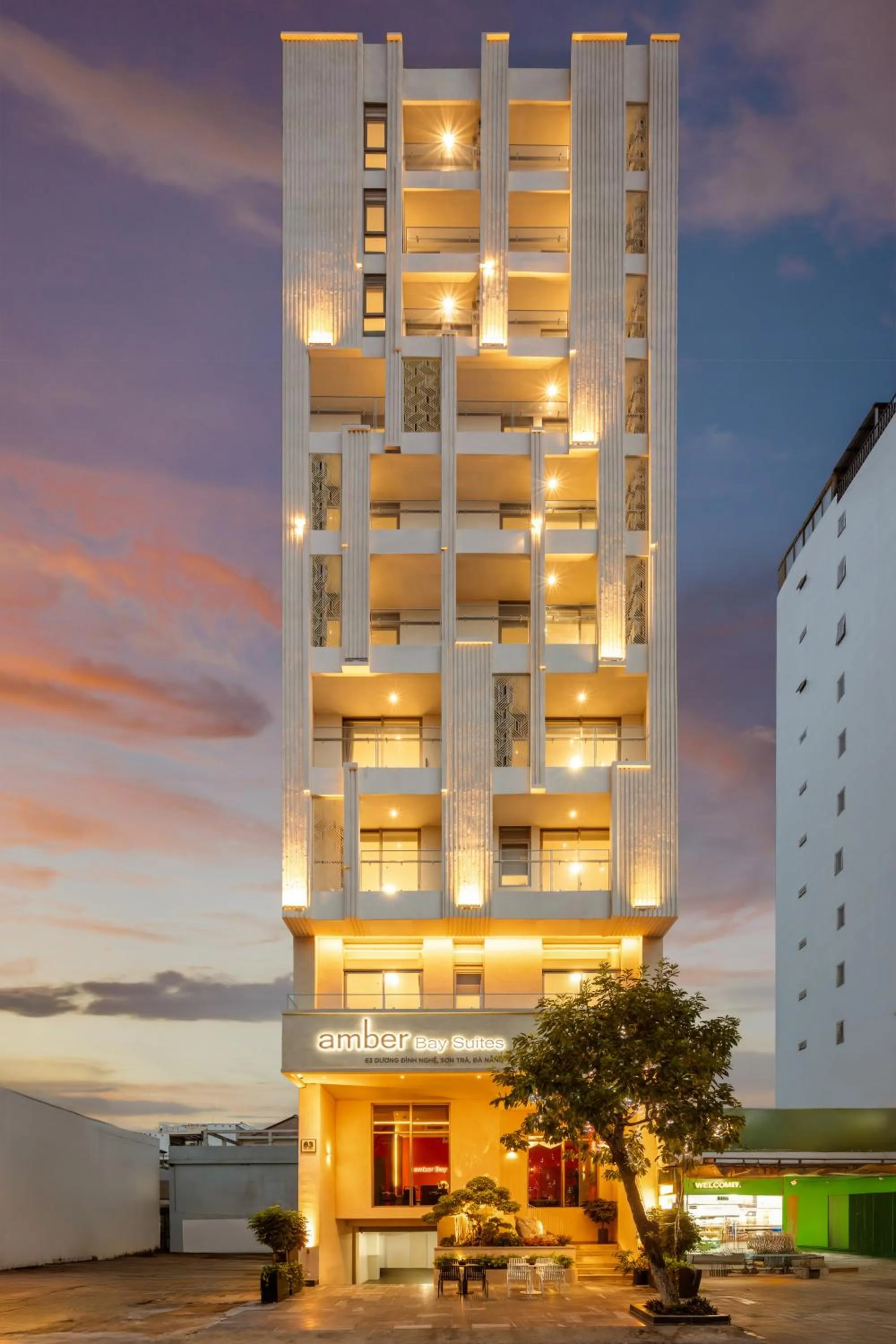 Property building in Amber Bay Hotel & Suites Da Nang