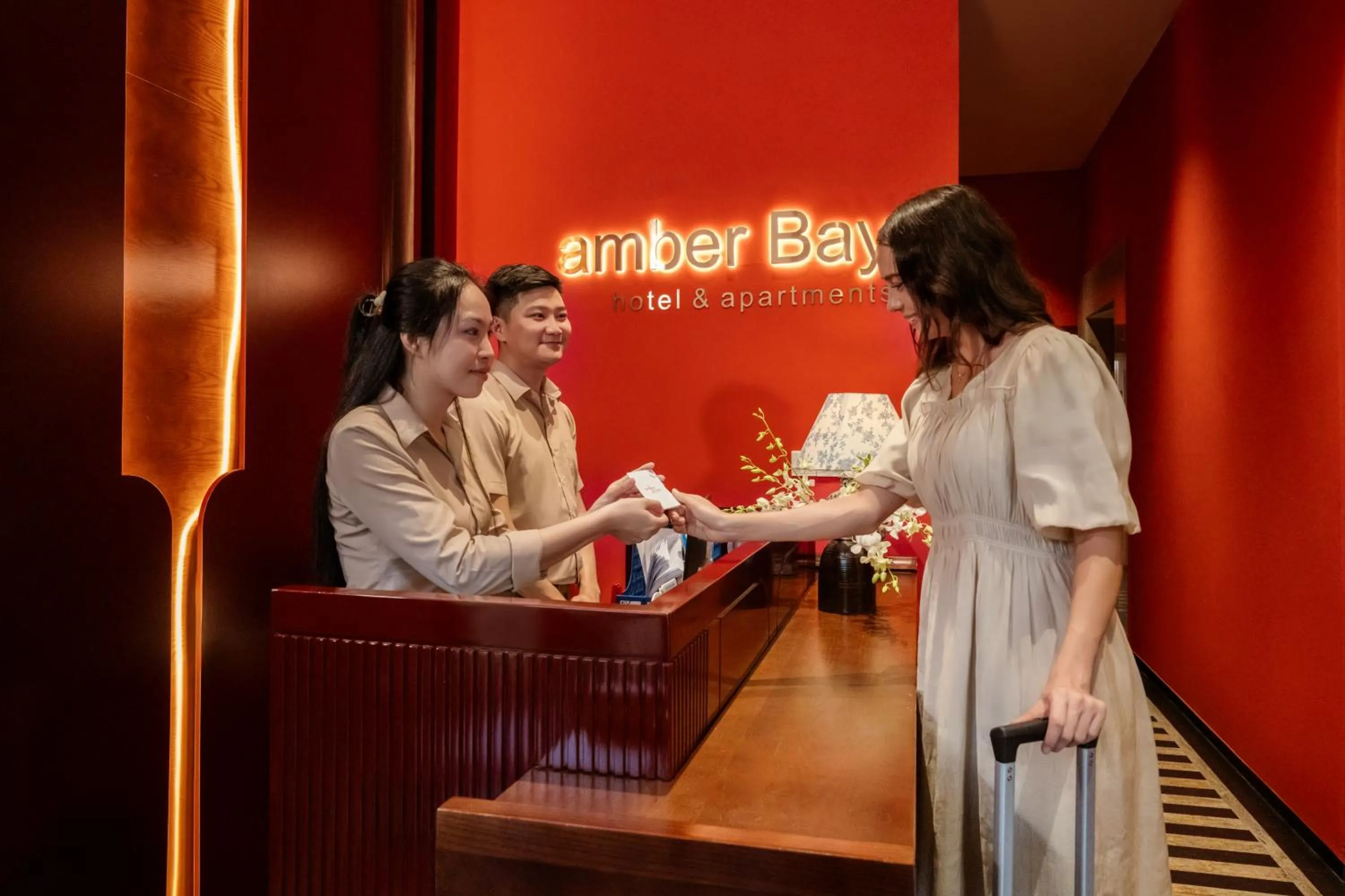 Staff in Amber Bay Hotel & Suites Da Nang