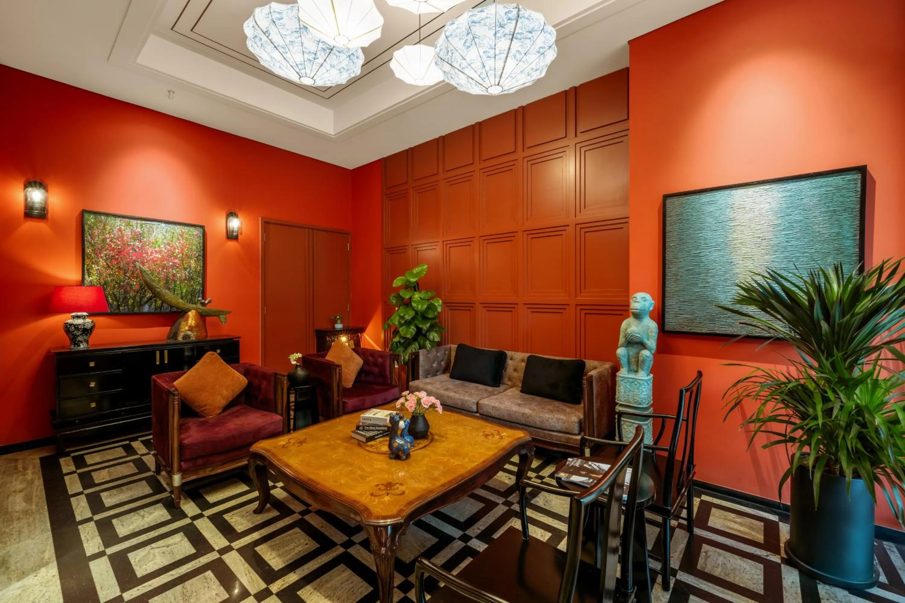 Lobby or reception in Amber Bay Hotel & Suites Da Nang