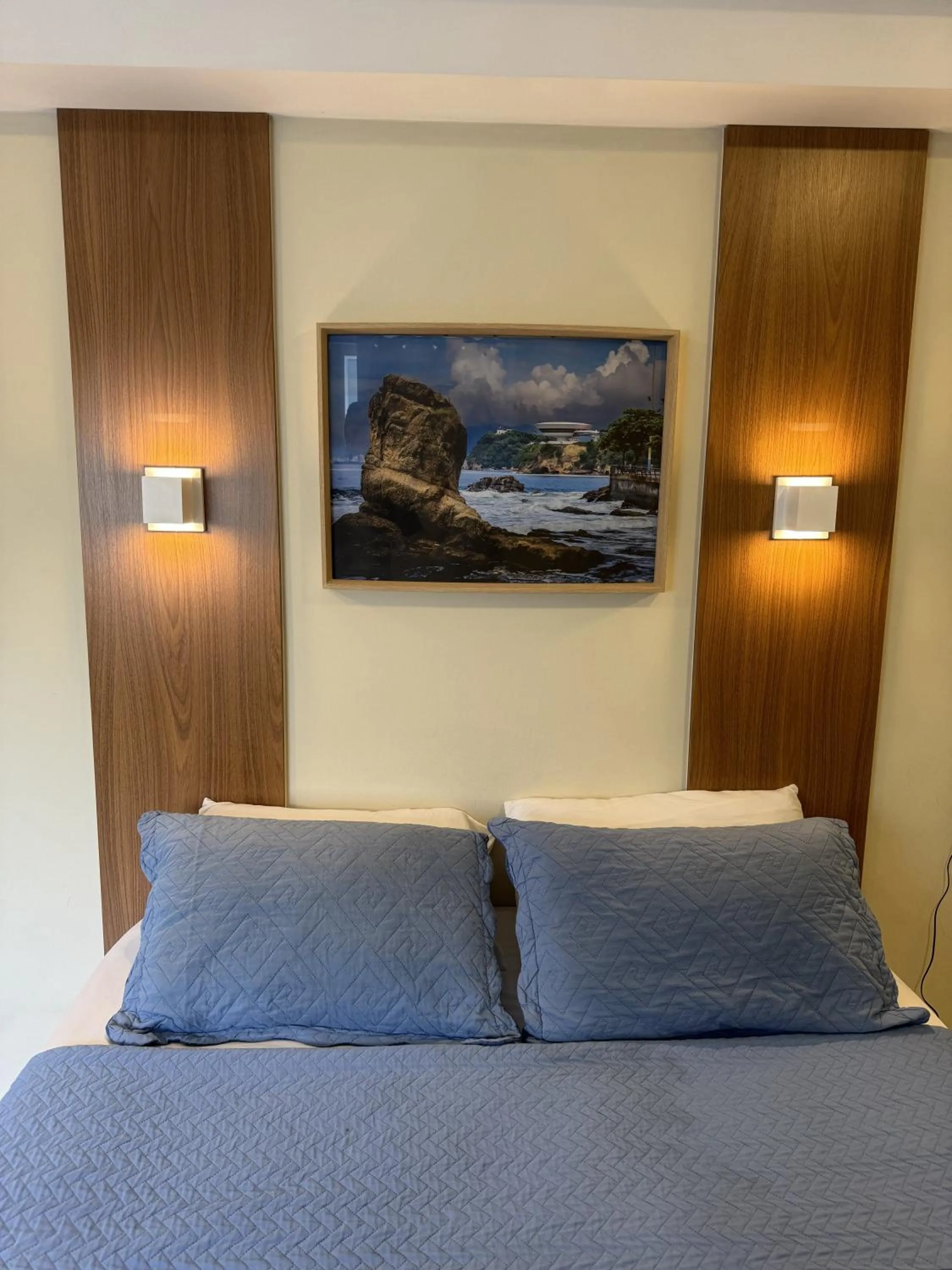 Bed in Hotel Cantareira