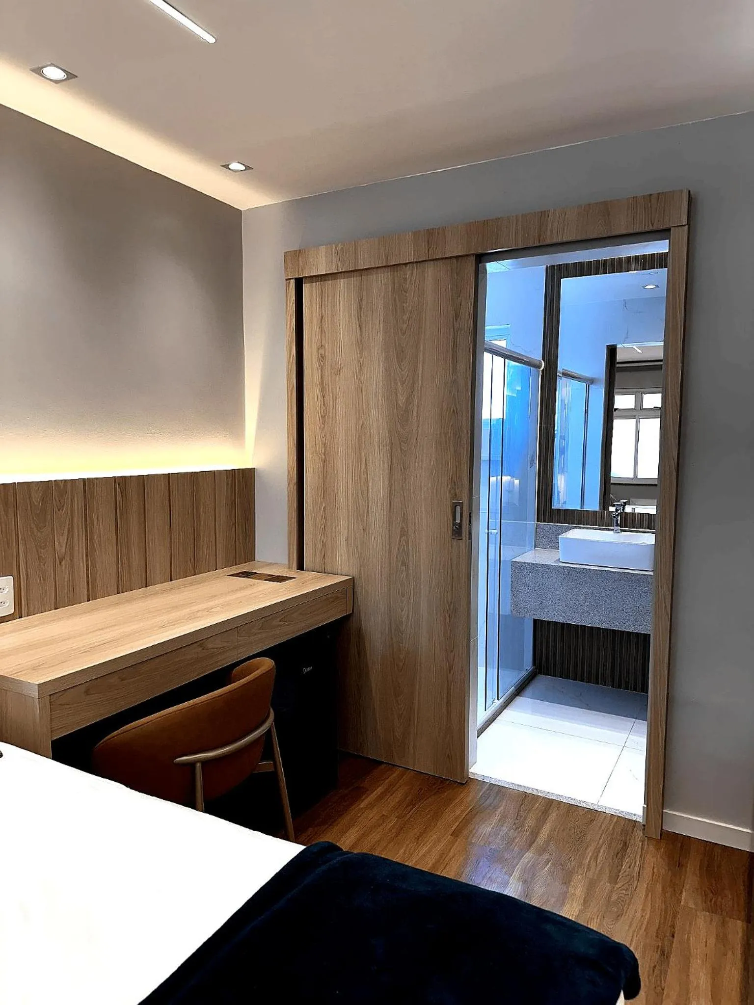 Bed in Hotel Cantareira