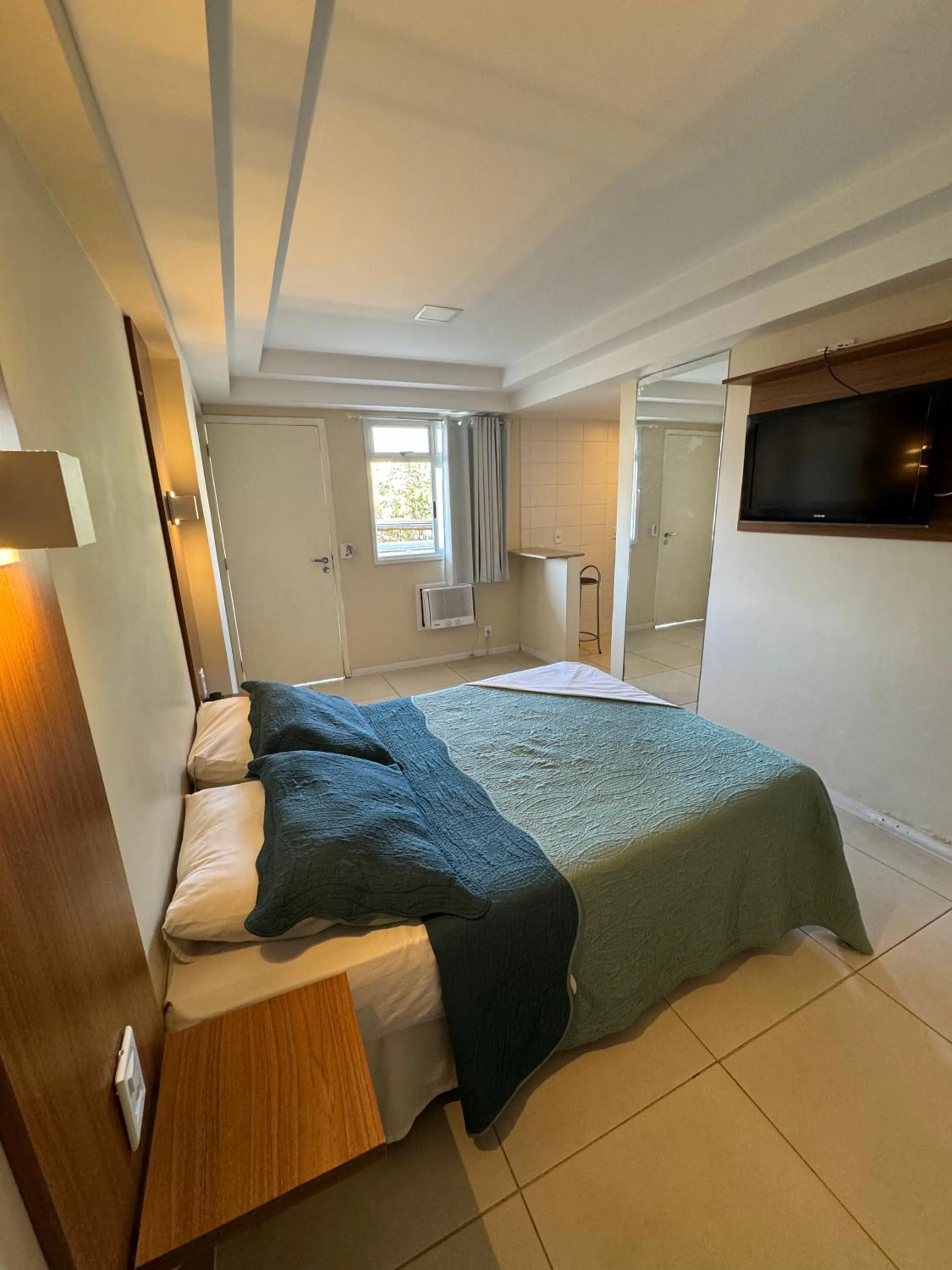 Bed in Hotel Cantareira