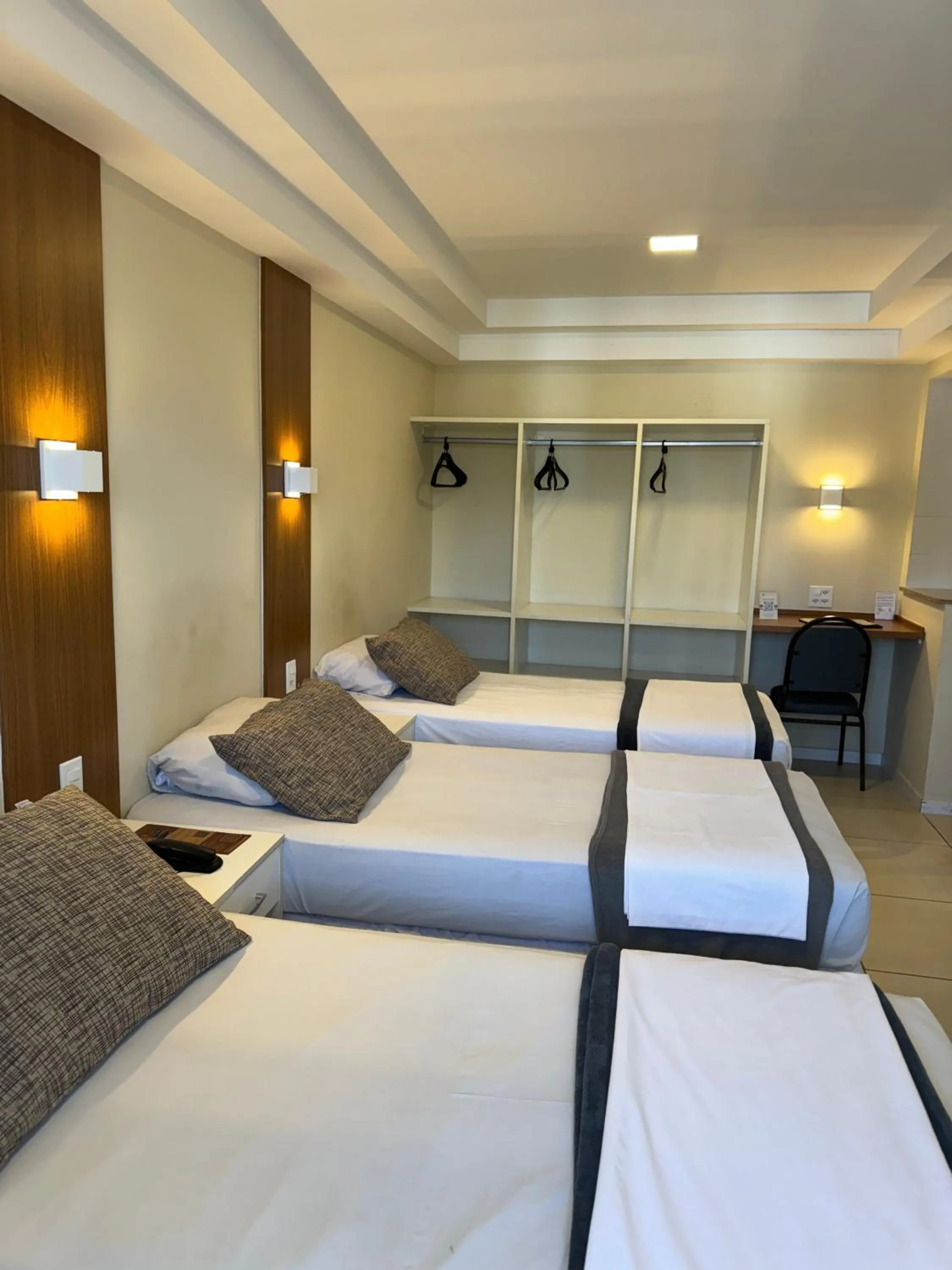 Bed in Hotel Cantareira