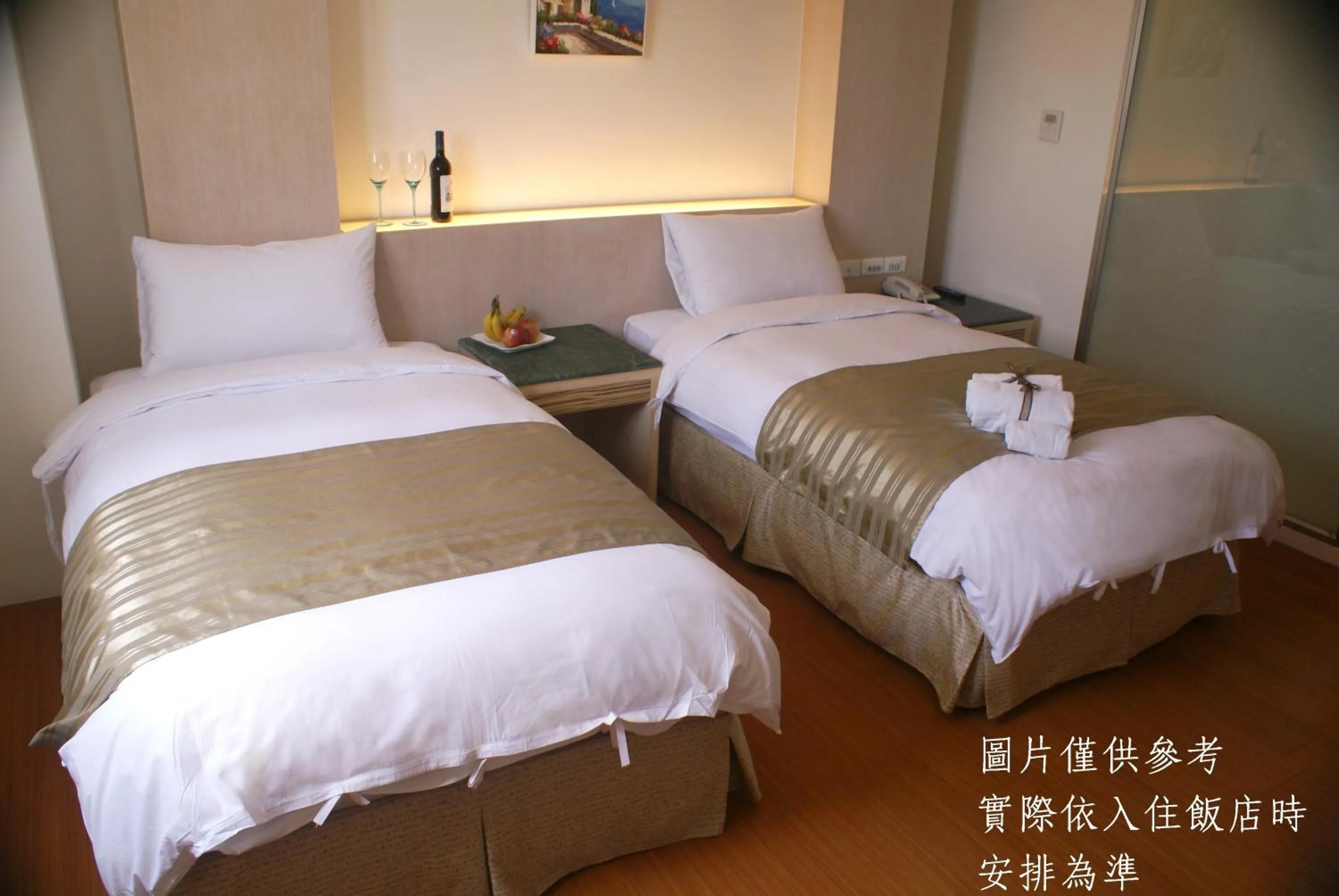 Bed in Ocean Hayline Hotel