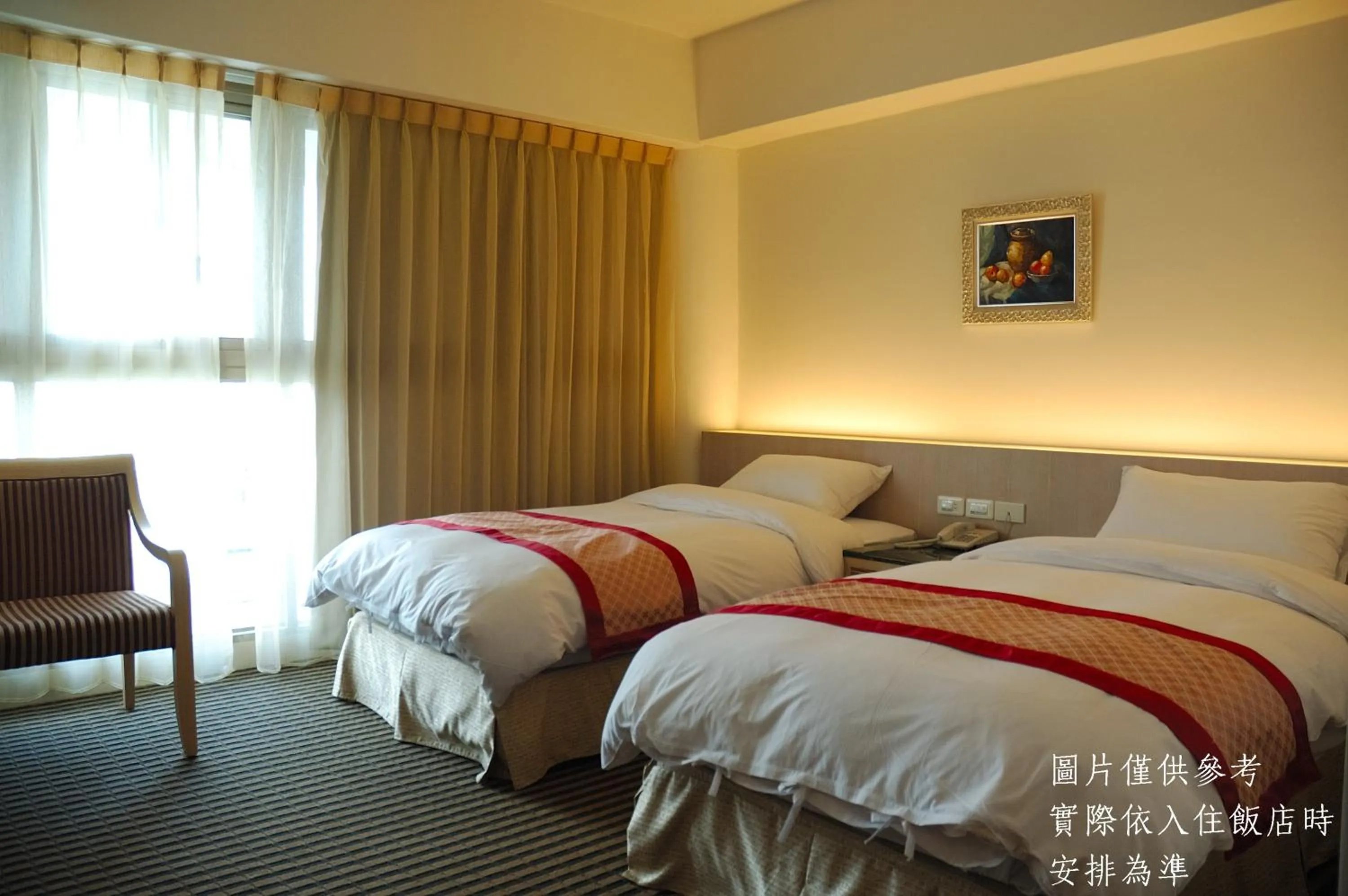 Bed in Ocean Hayline Hotel