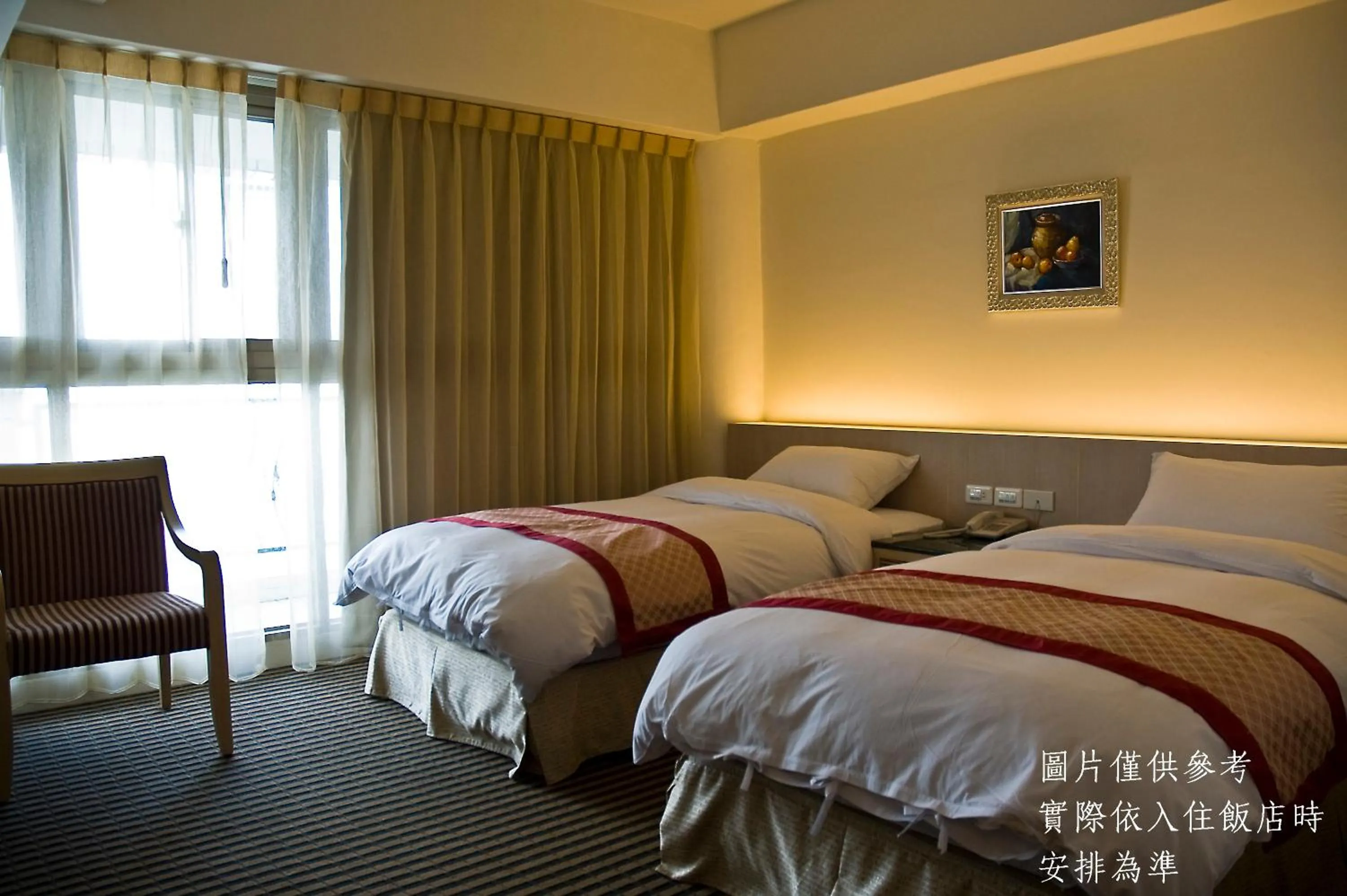 Bed in Ocean Hayline Hotel