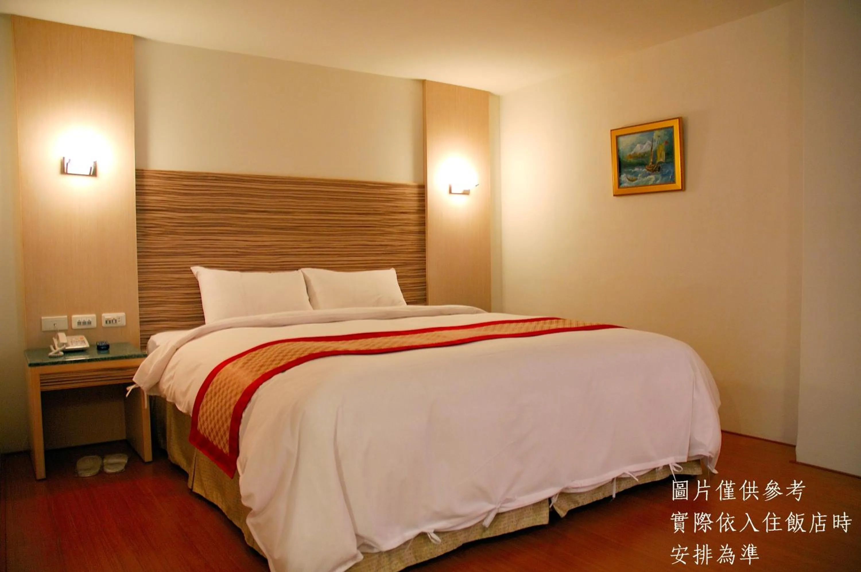 Bed in Ocean Hayline Hotel