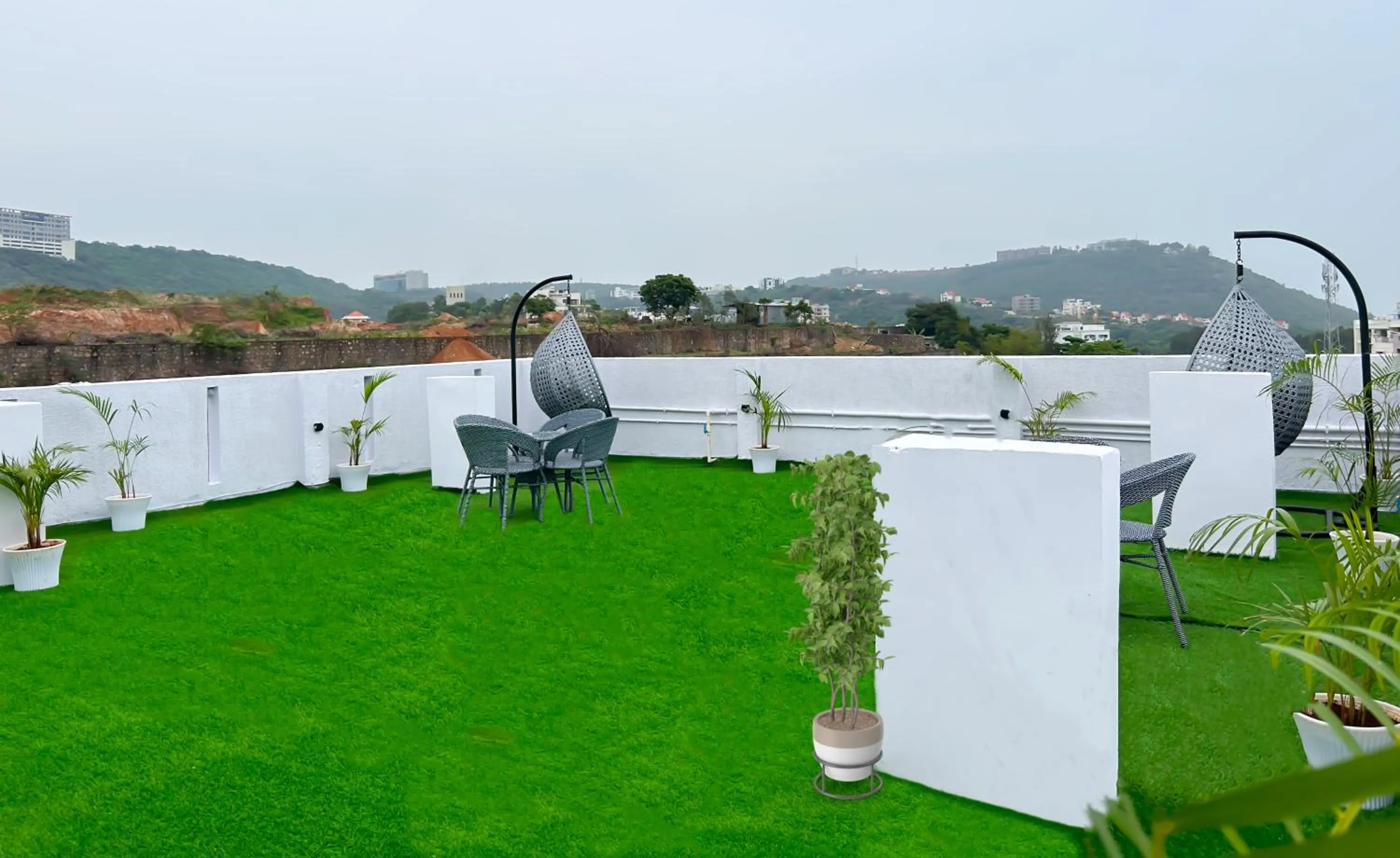 Patio in Housr Rushikonda Visakhapatnam Near APIIC Towers