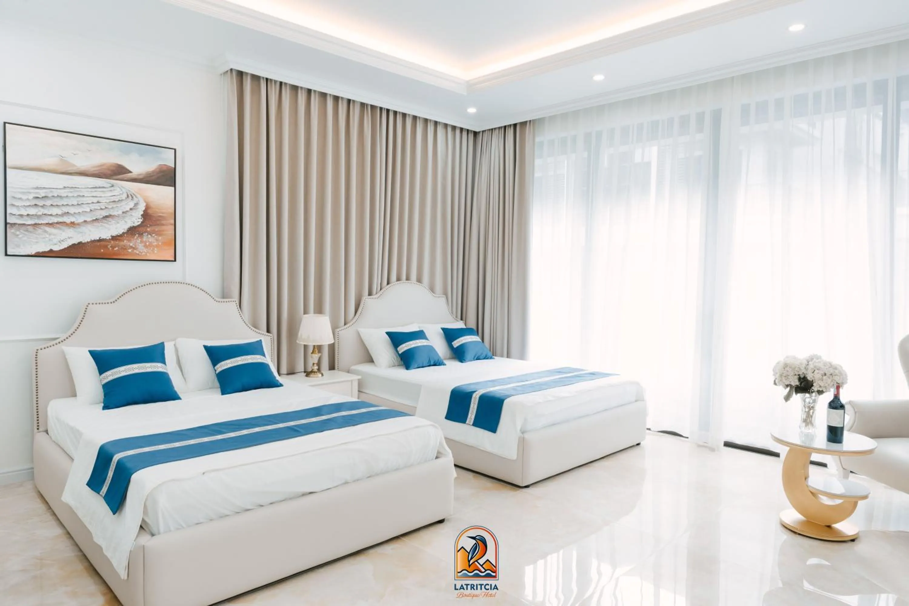 Photo of the whole room, Bed in Latritcia Boutique Hotel