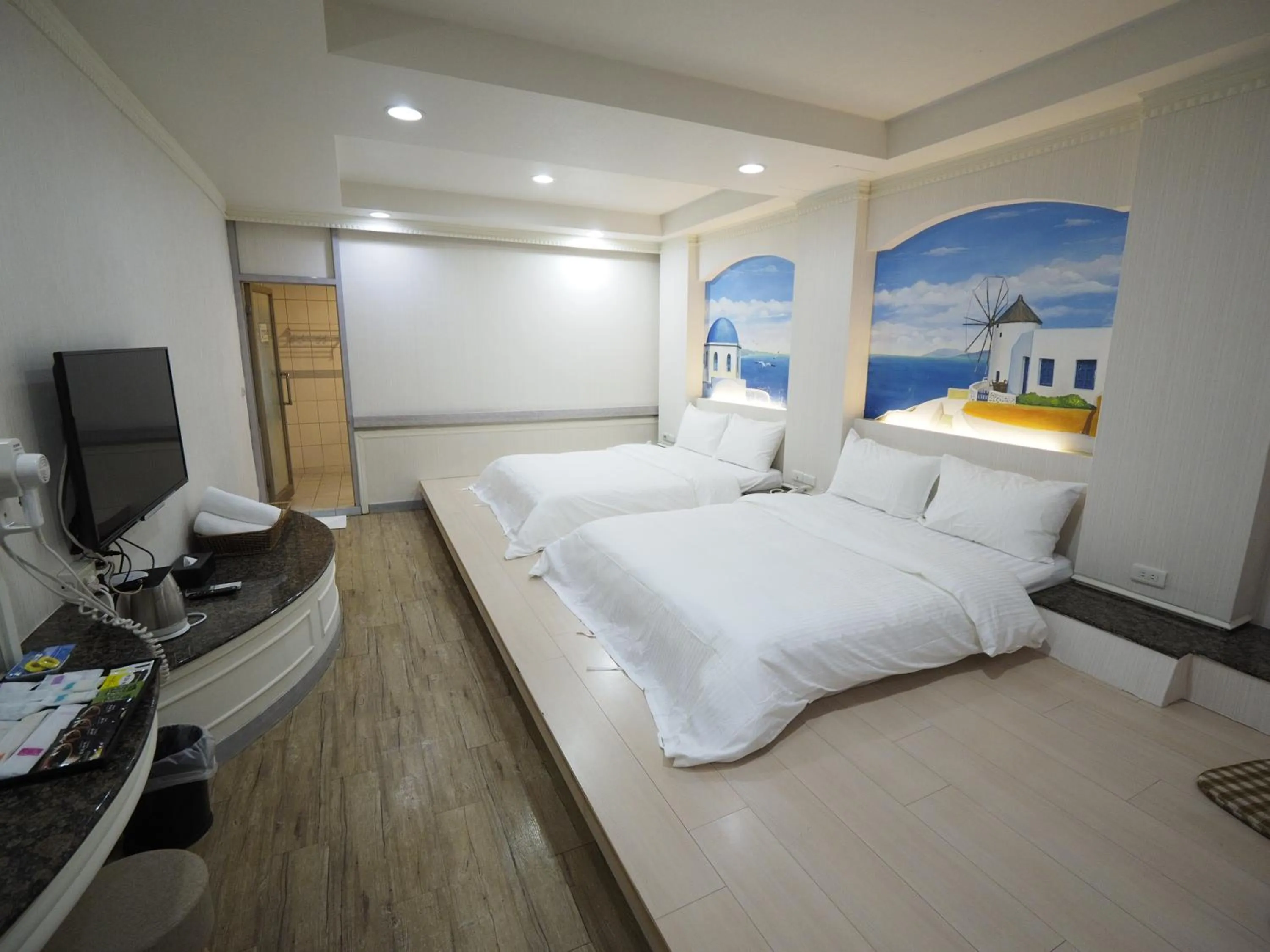 Bed in 合悅都會商旅 Heyue HOTEL